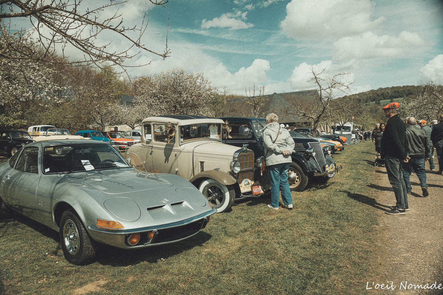 Photographe événementiel Le Havre, ambiance rassemblement auto rétro, regard documentaire