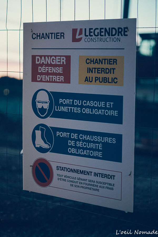 Sécurité et signalétique : documenter la réalité opérationnelle et les normes des chantiers en milieu urbain.