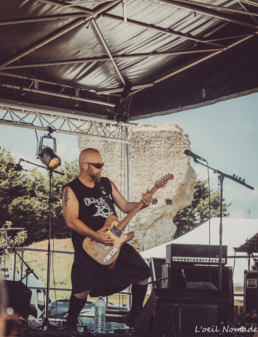 Concert rock lors du Northmen's Car Festival