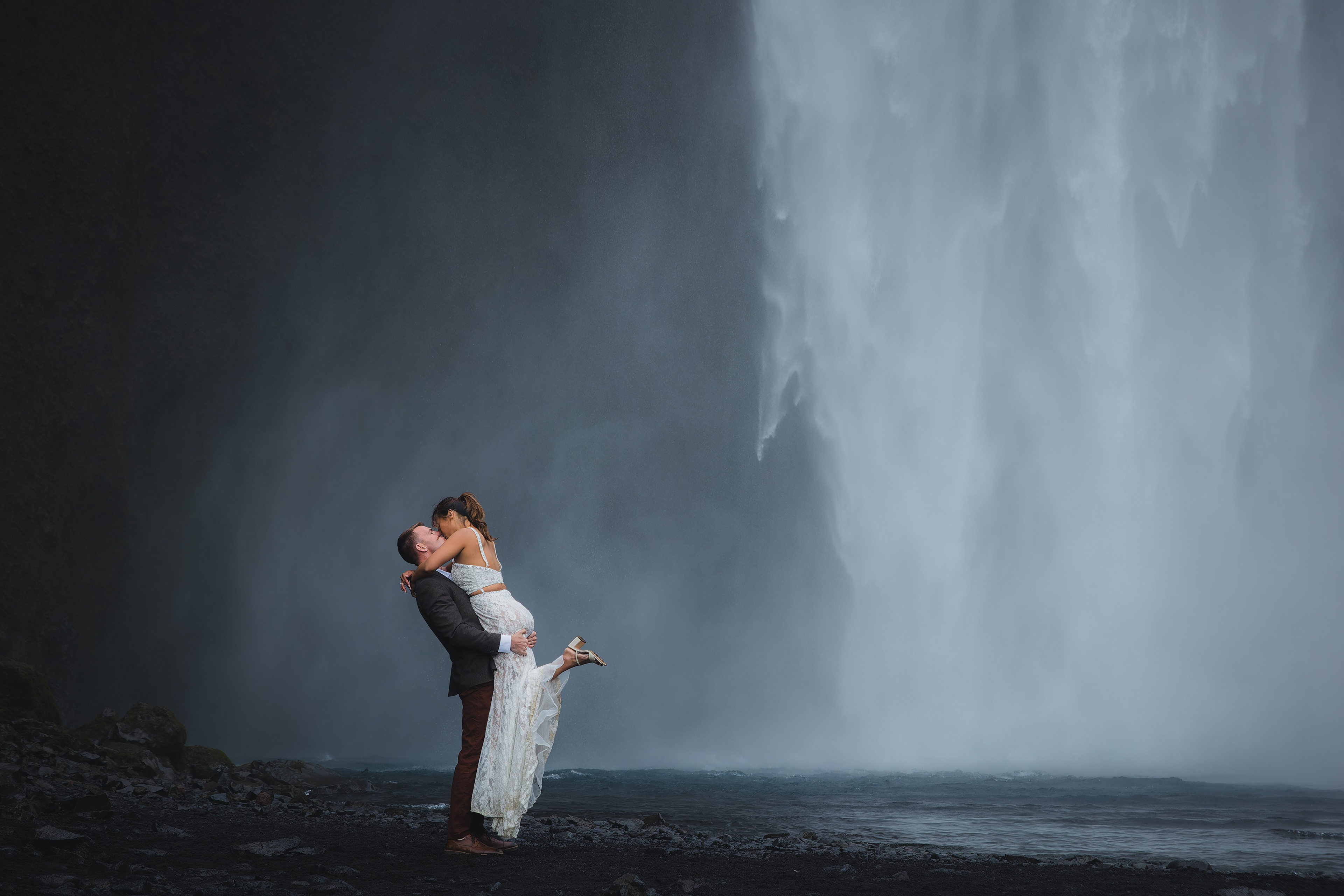 Svatba, Skógafoss