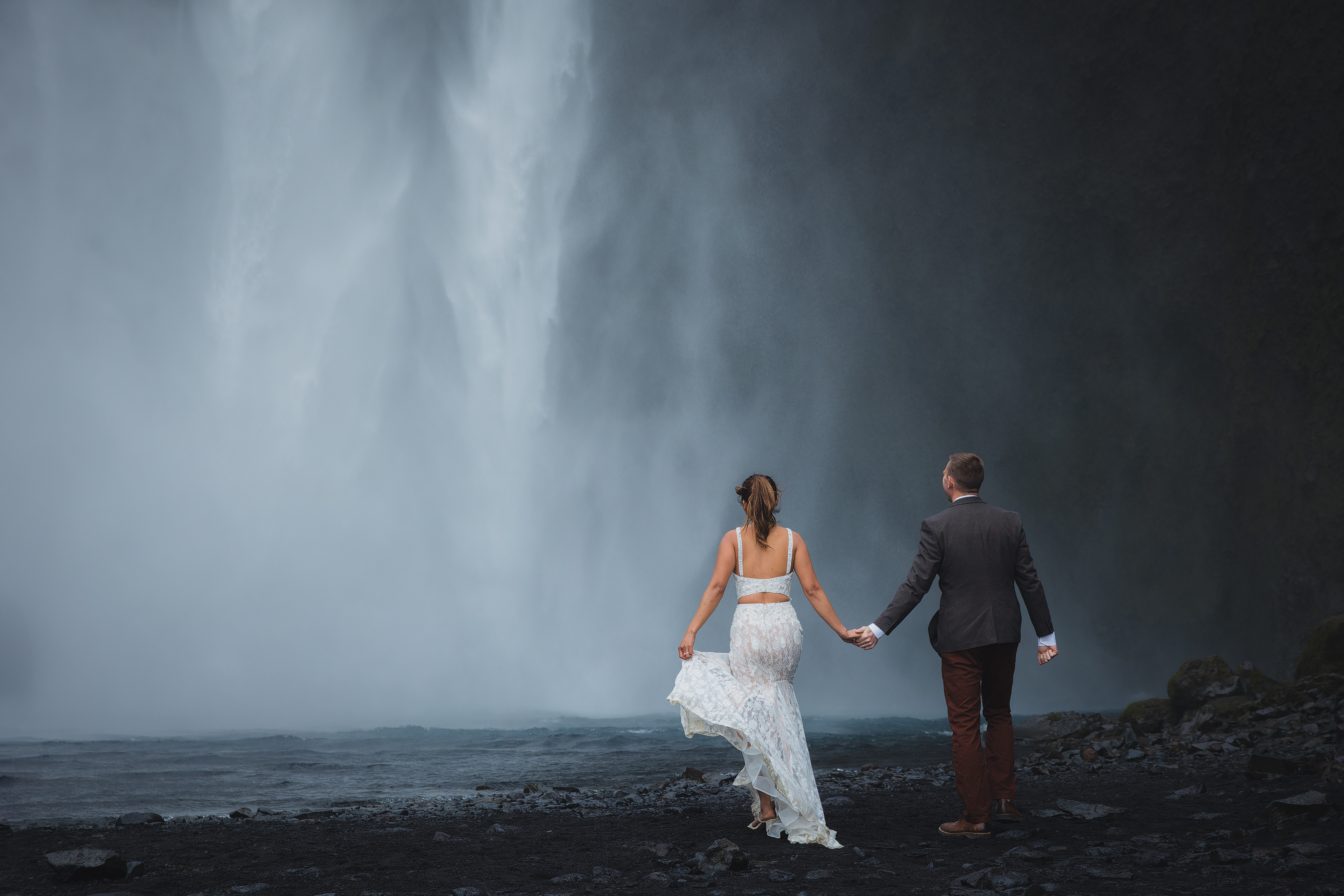 Svatba, Skógafoss