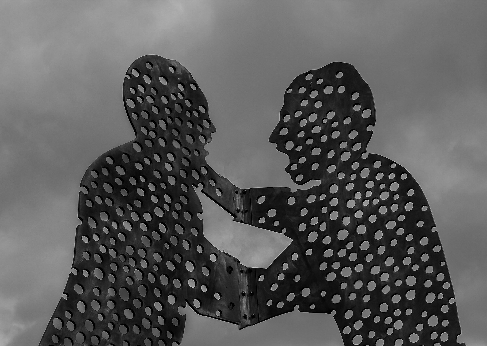 Molecule Man 1+1 by Jonathan Borofsky