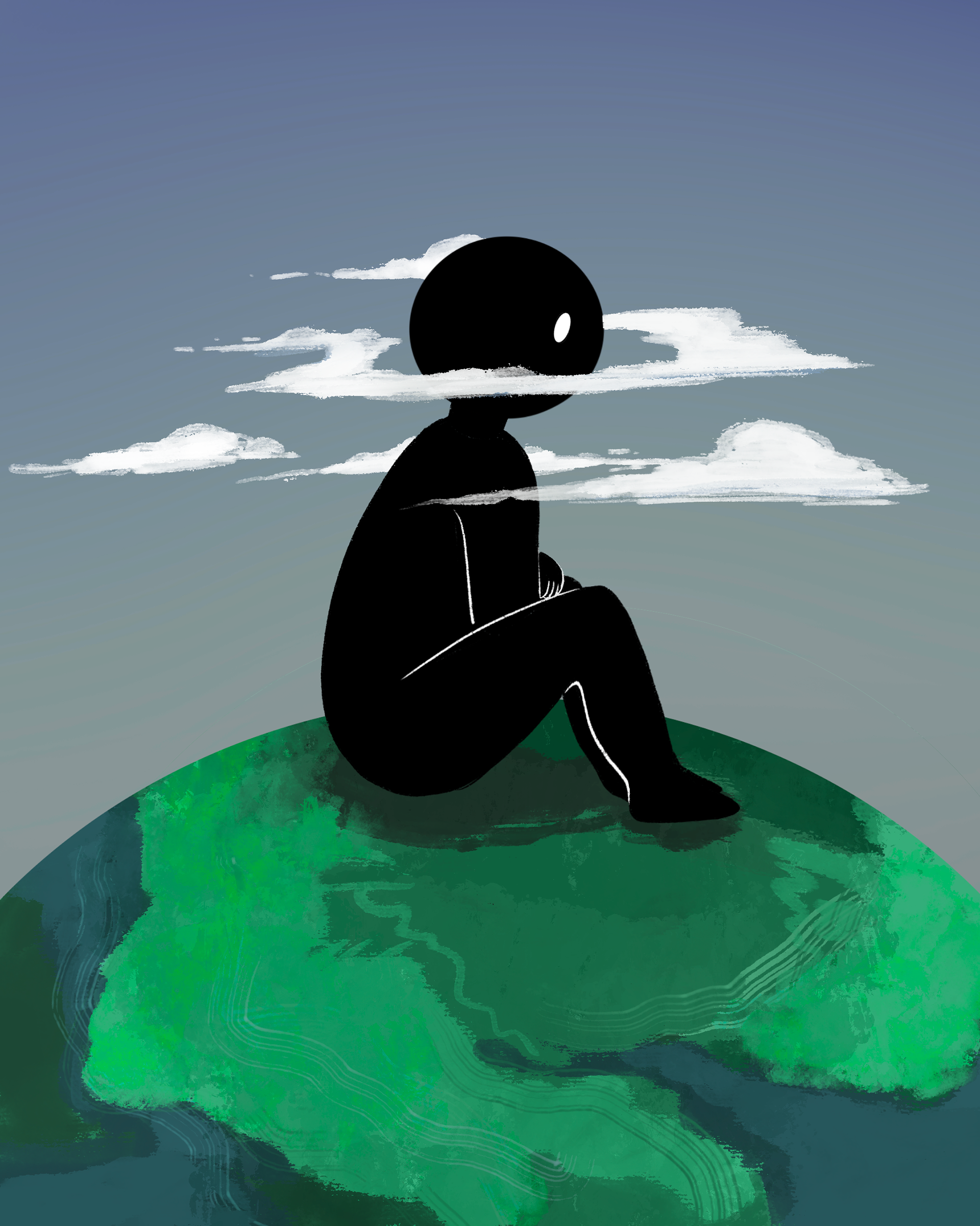 'Alone in Space' group art exhibit 'Blood at the Glove'