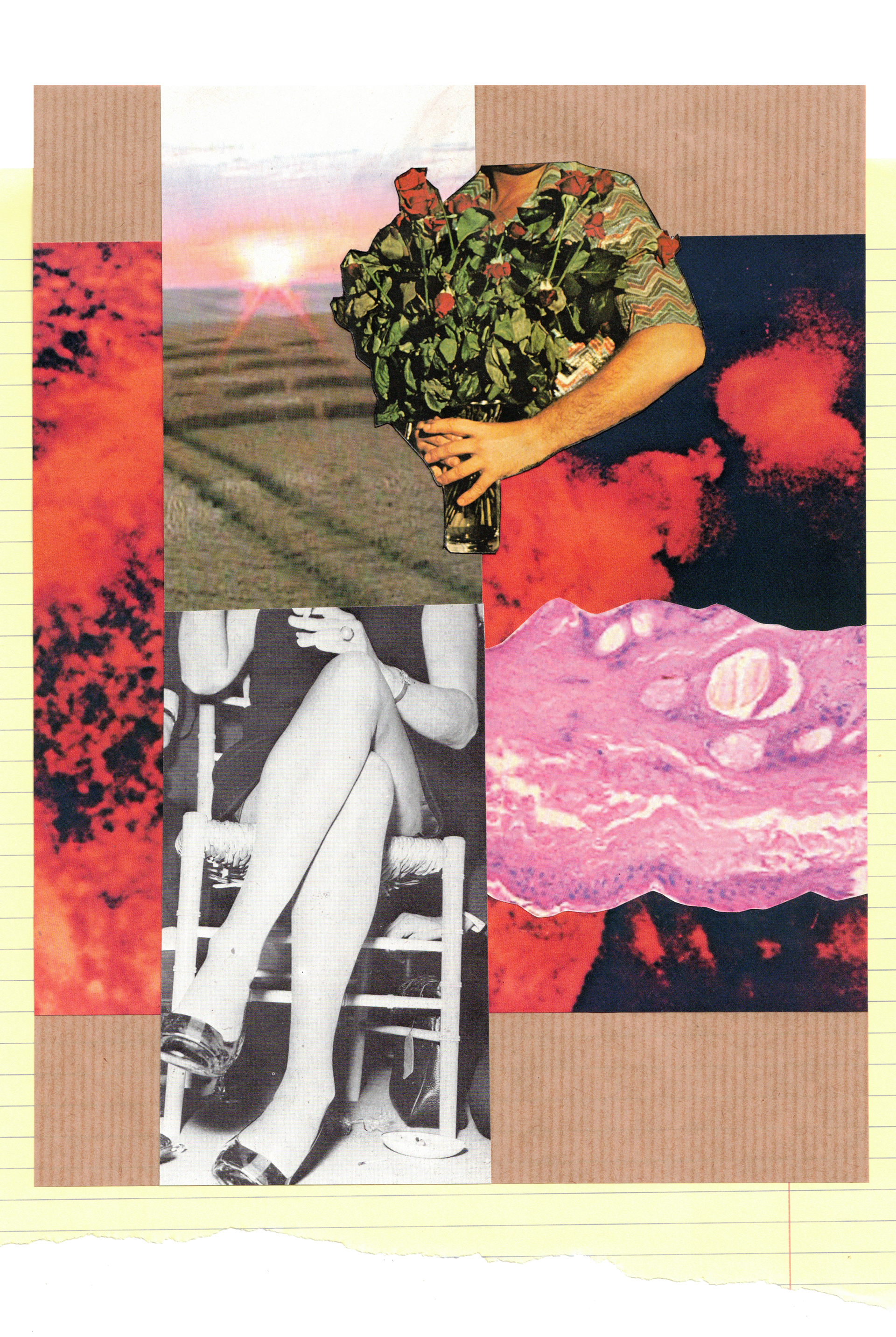 Judith, Mixed Media Collage, 2026