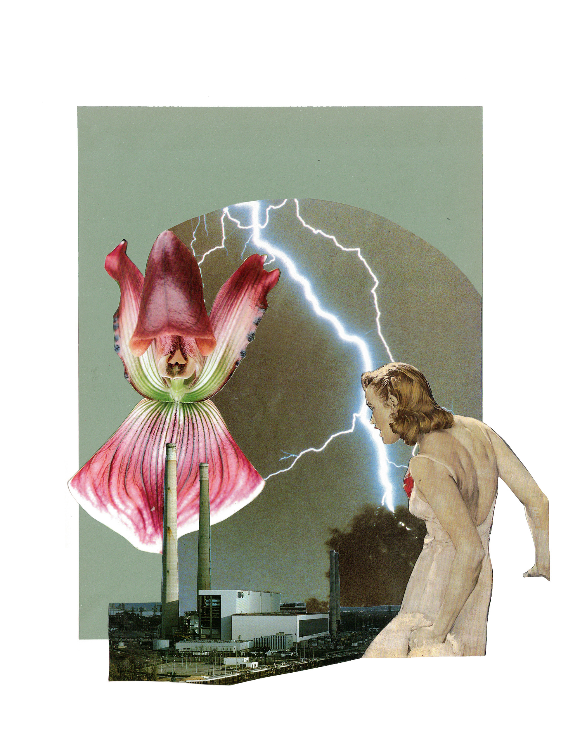 Lost, But Now I Am Found, Mixed Media Collage, 2026