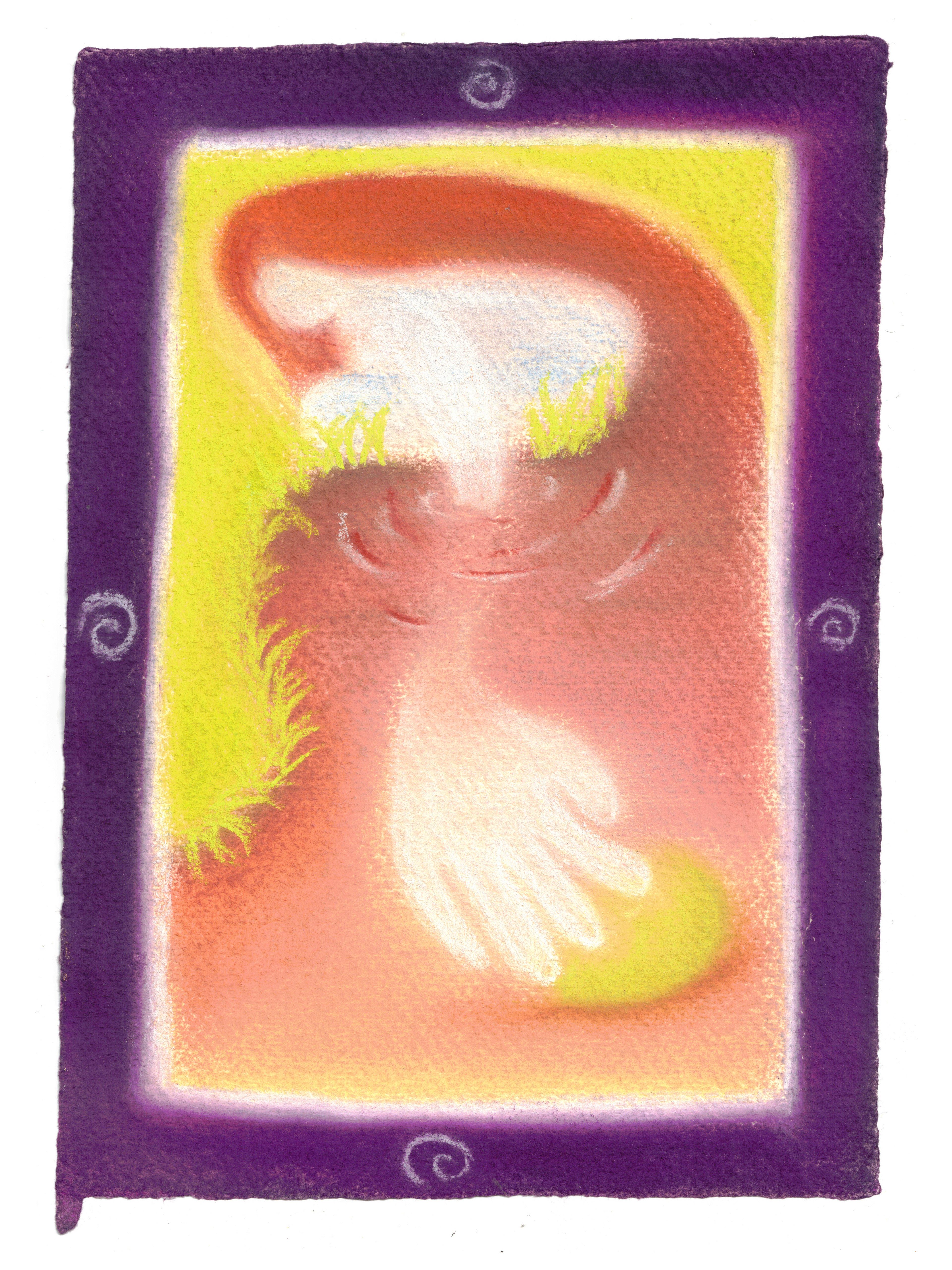 Lady of the Loch, Pastel on Paper, 2026