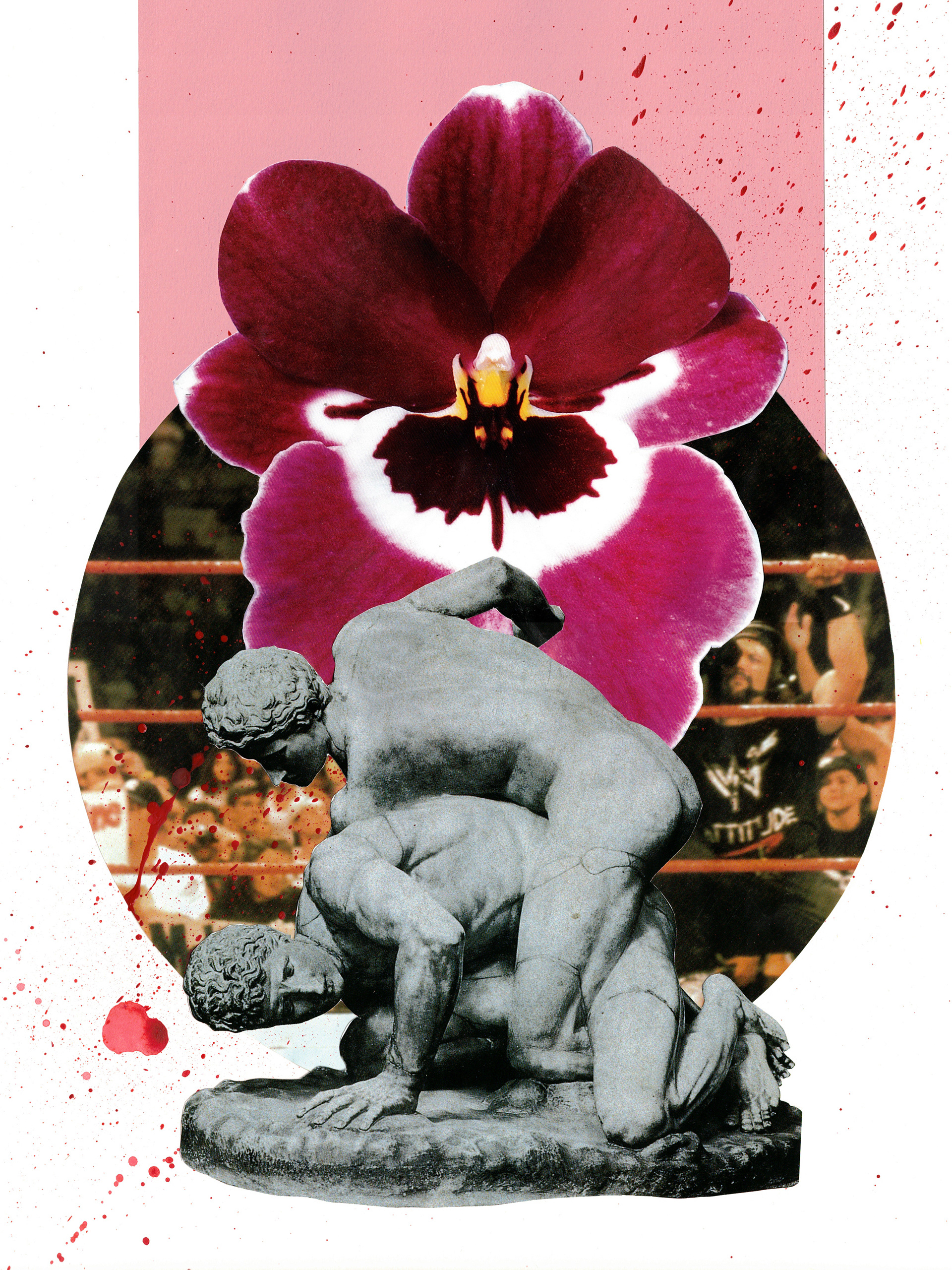 Regarding The Pain of Others, Mixed Media Collage, 2025