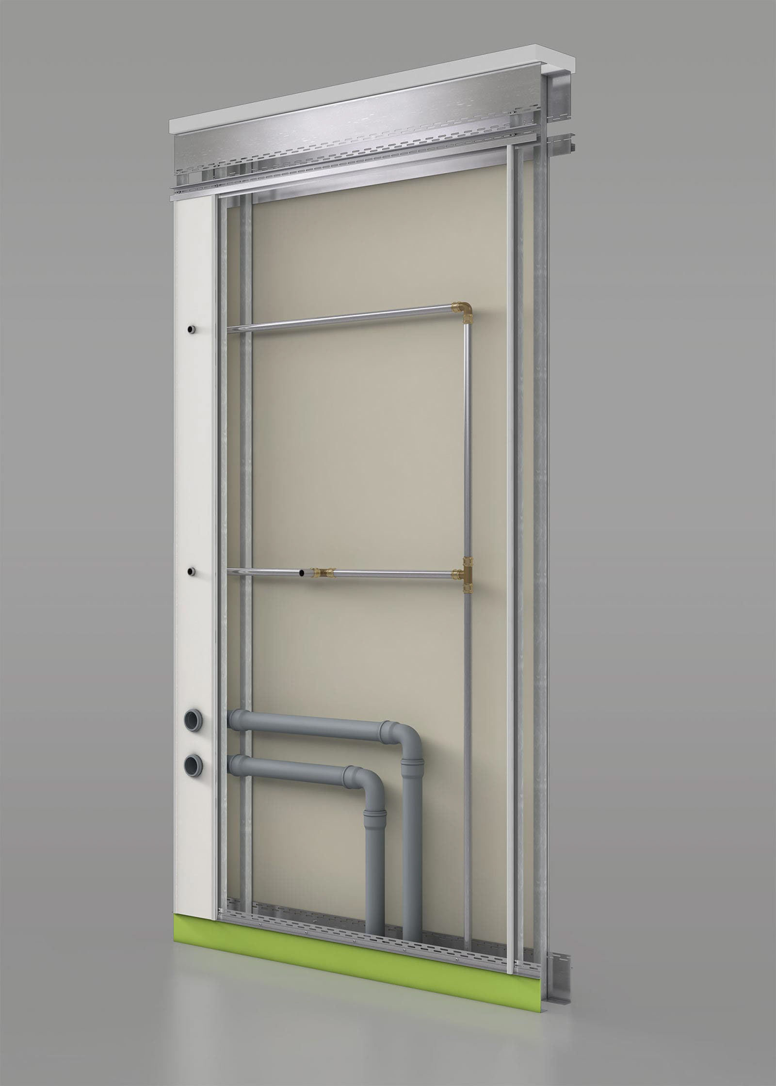 modaleres Ständer-Wandsystem / Installationswand