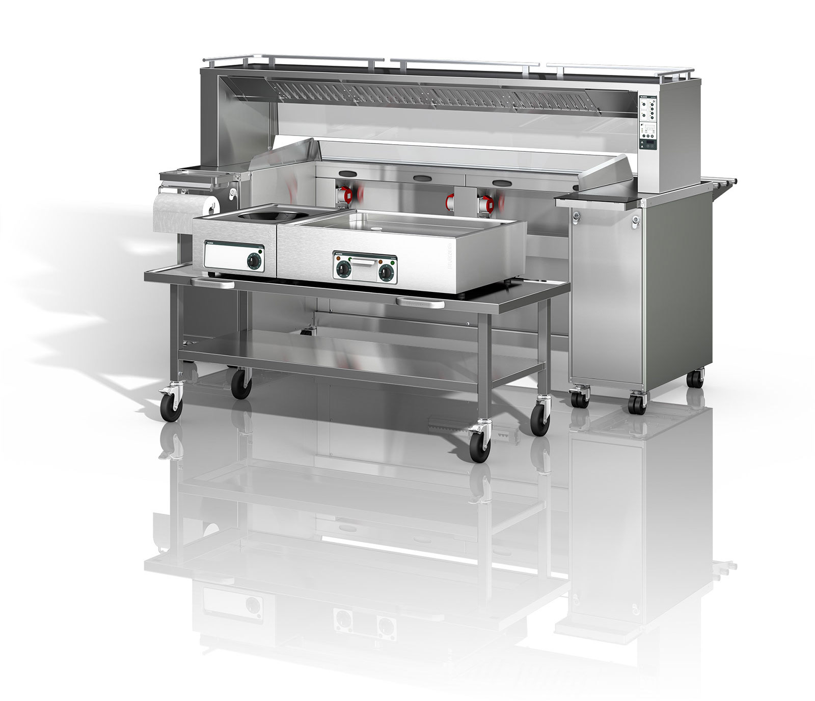 Frontcooking-Station BCFS4 / Bedienseite