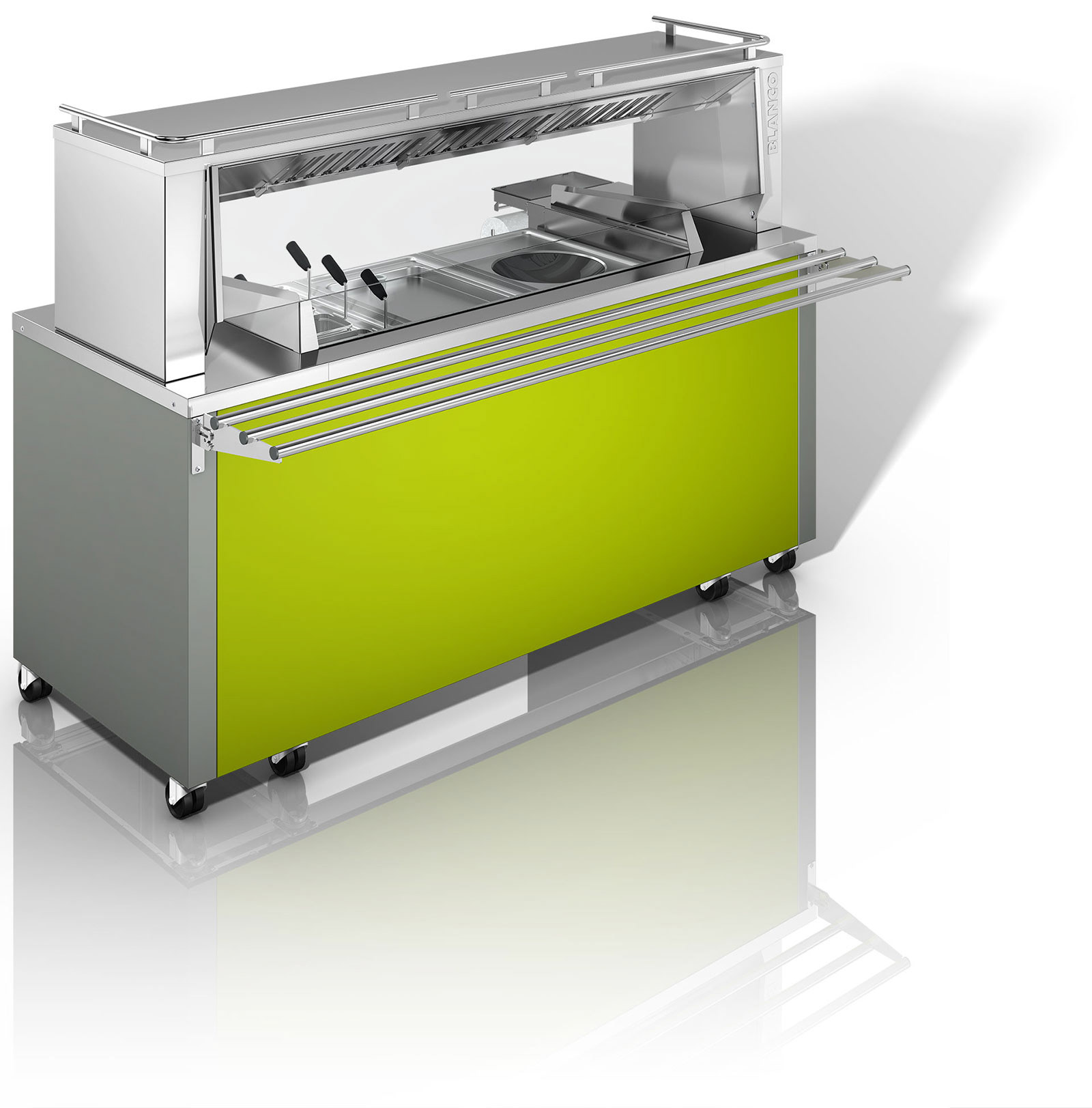 Frontcooking-Station BCFS3 / Grossformat für Messewand