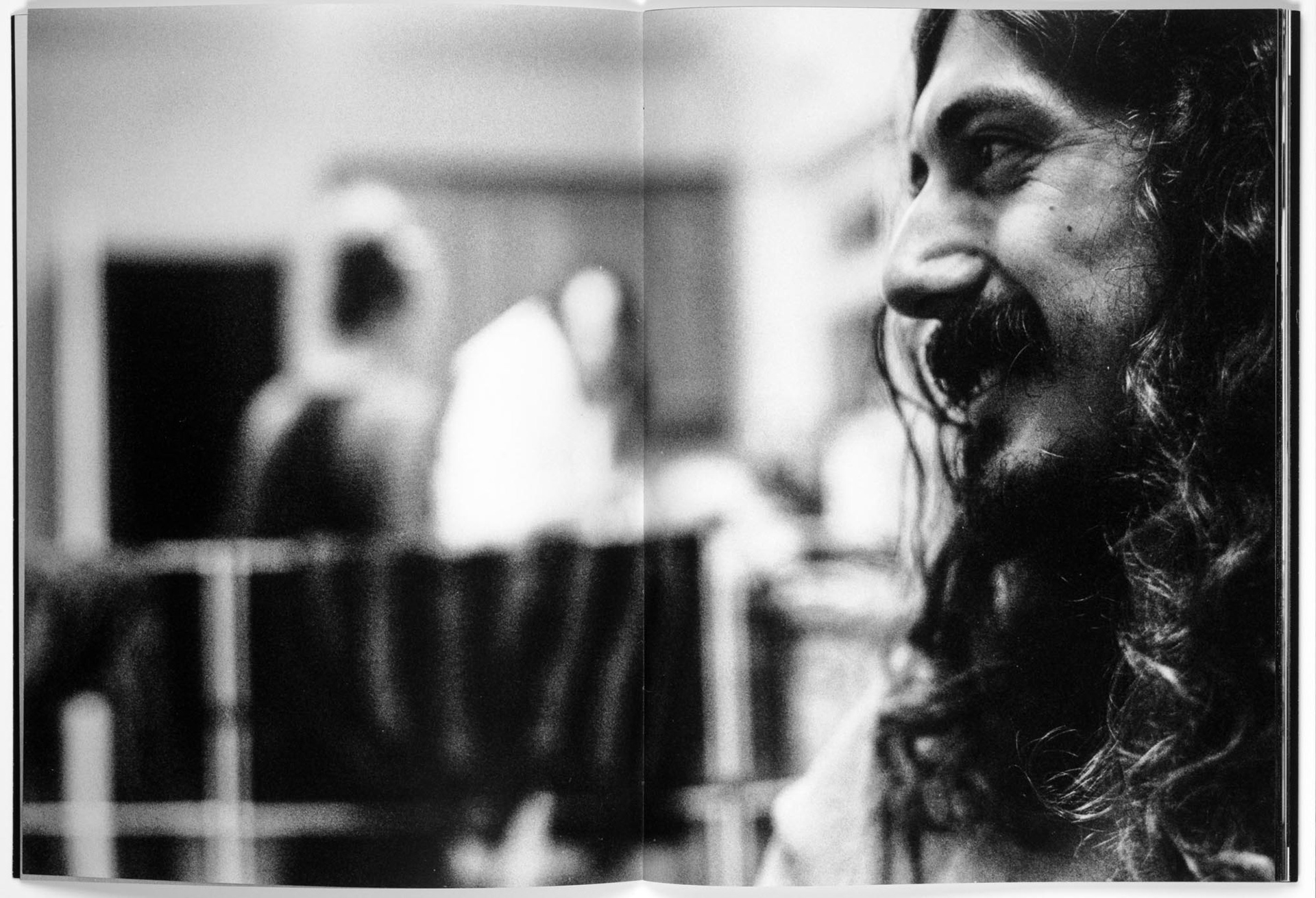 Photo of Ezra Evans smiling, taken by Tobias Ahlbrecht.