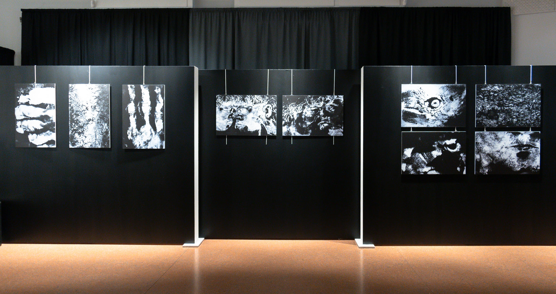 Images of Tobias Ahlbrecht ONE Series exhibited in the SOrgente Oreno gallery in Milan Italy.