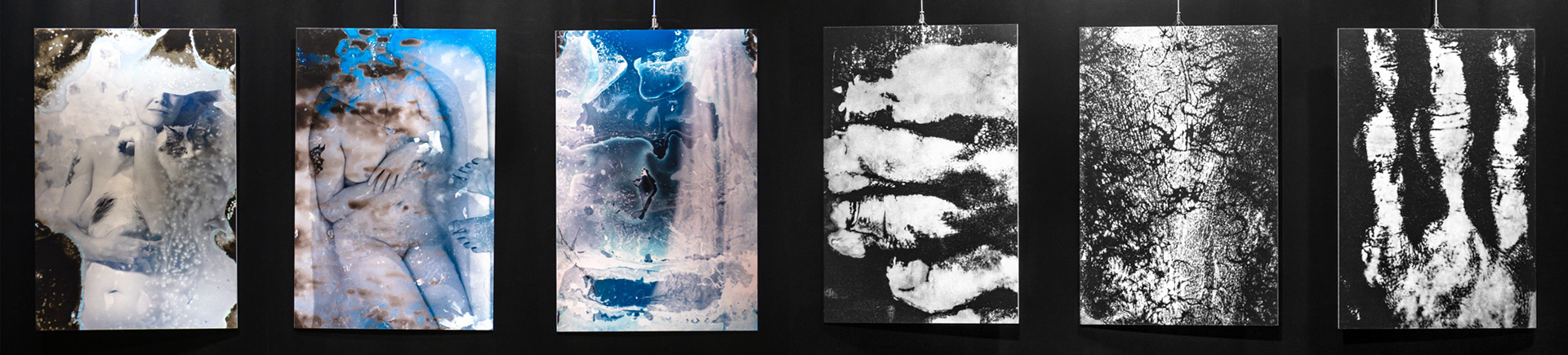 Images of Tobias Ahlbrecht ONE Series exhibited in the SOrgente Oreno gallery in Milan Italy.