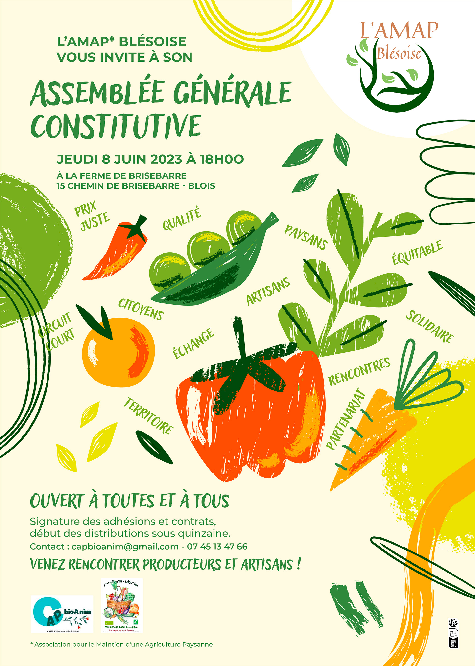 Affiche Assemblée Générale Constitutive