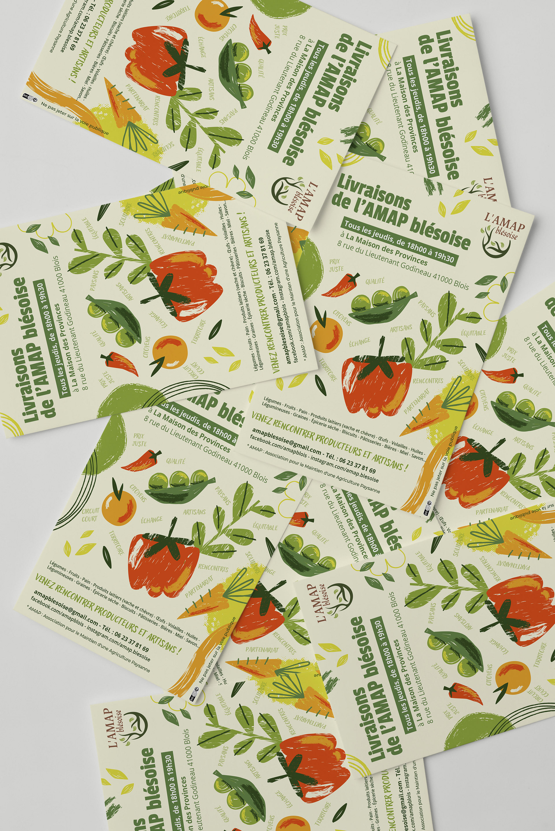 AMAP blésoise : flyer