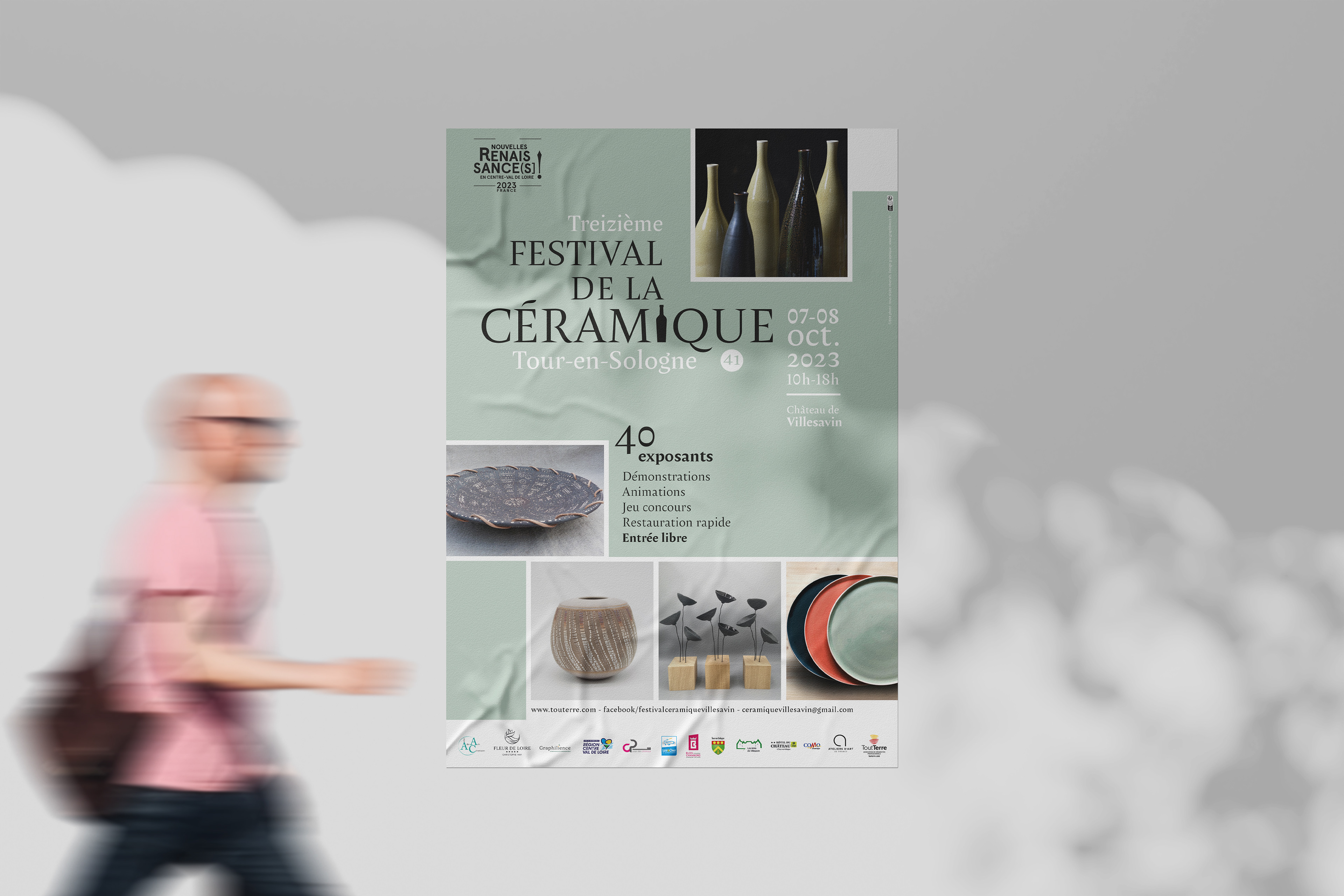 Festival de la Céramique à Tour en Sologne (41) 2023