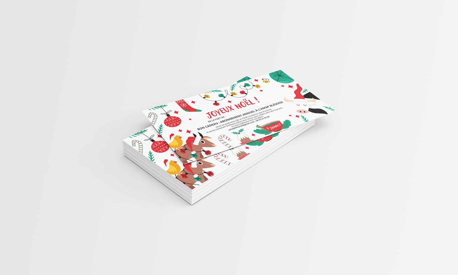 AMAP blésoise : bon cadeau