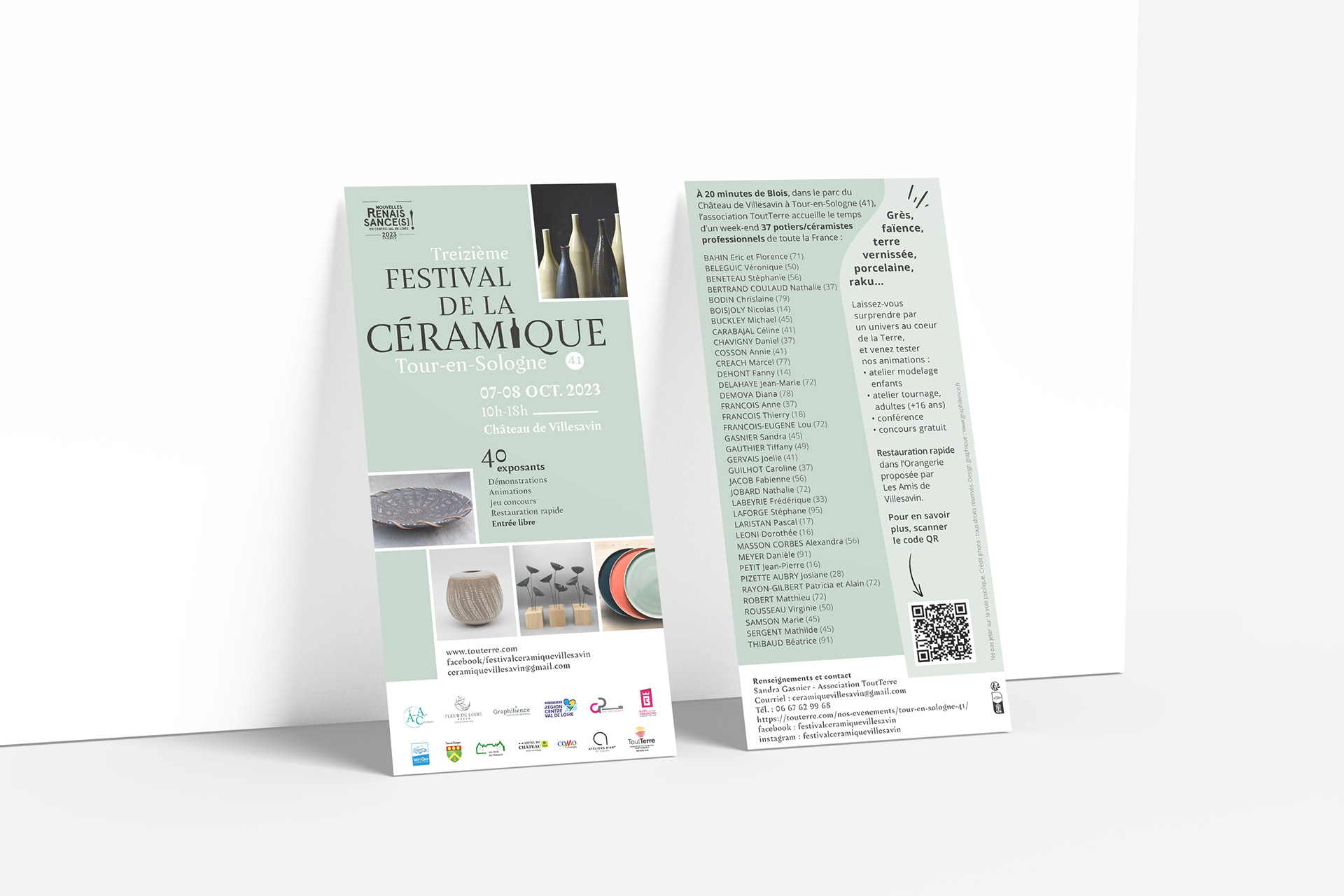 Festival de la Céramique 2023 - Flyer