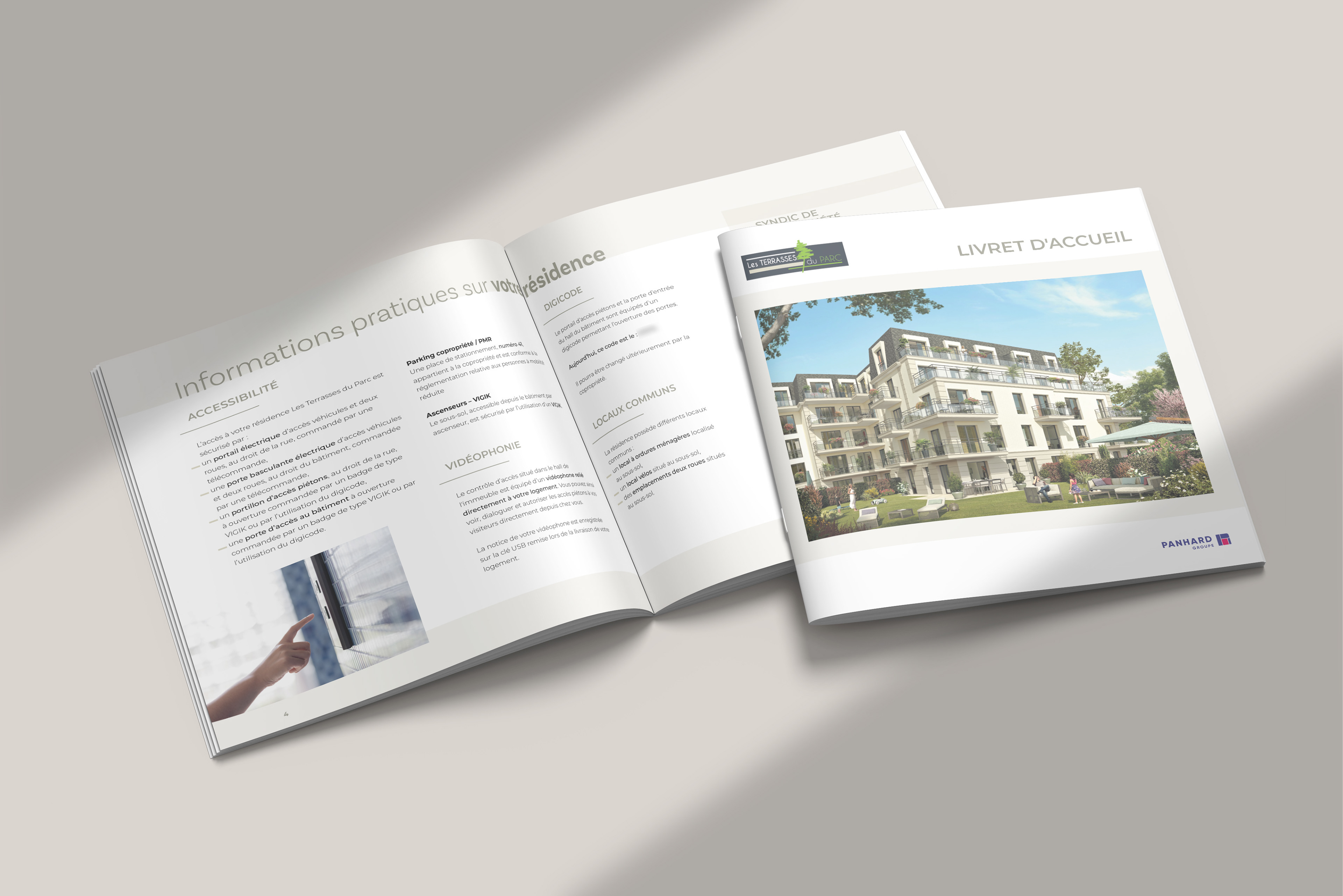 Brochure 16 pages pour le Groupe Panhard