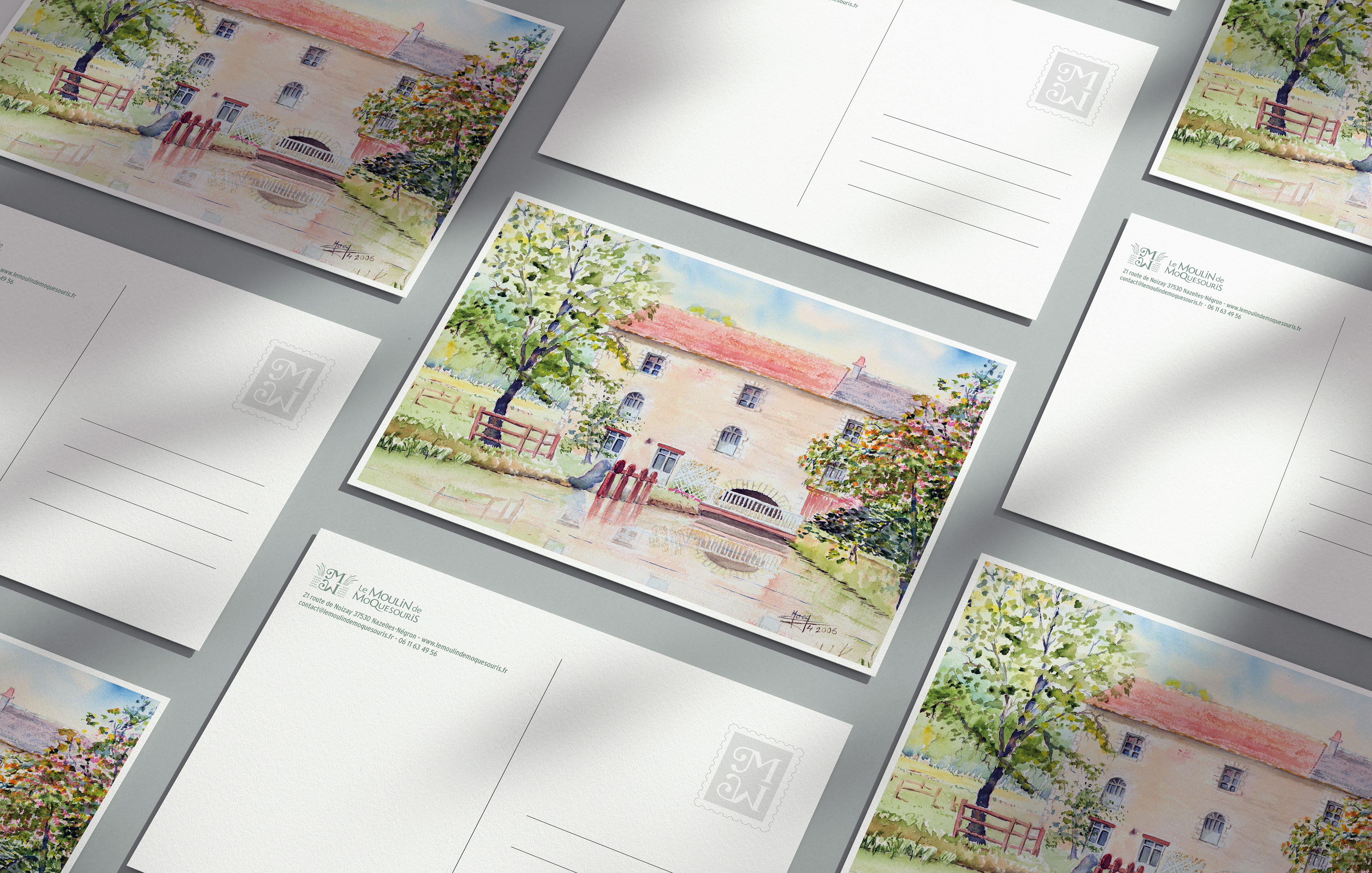Le Moulin de Moquesouris : cartes postales