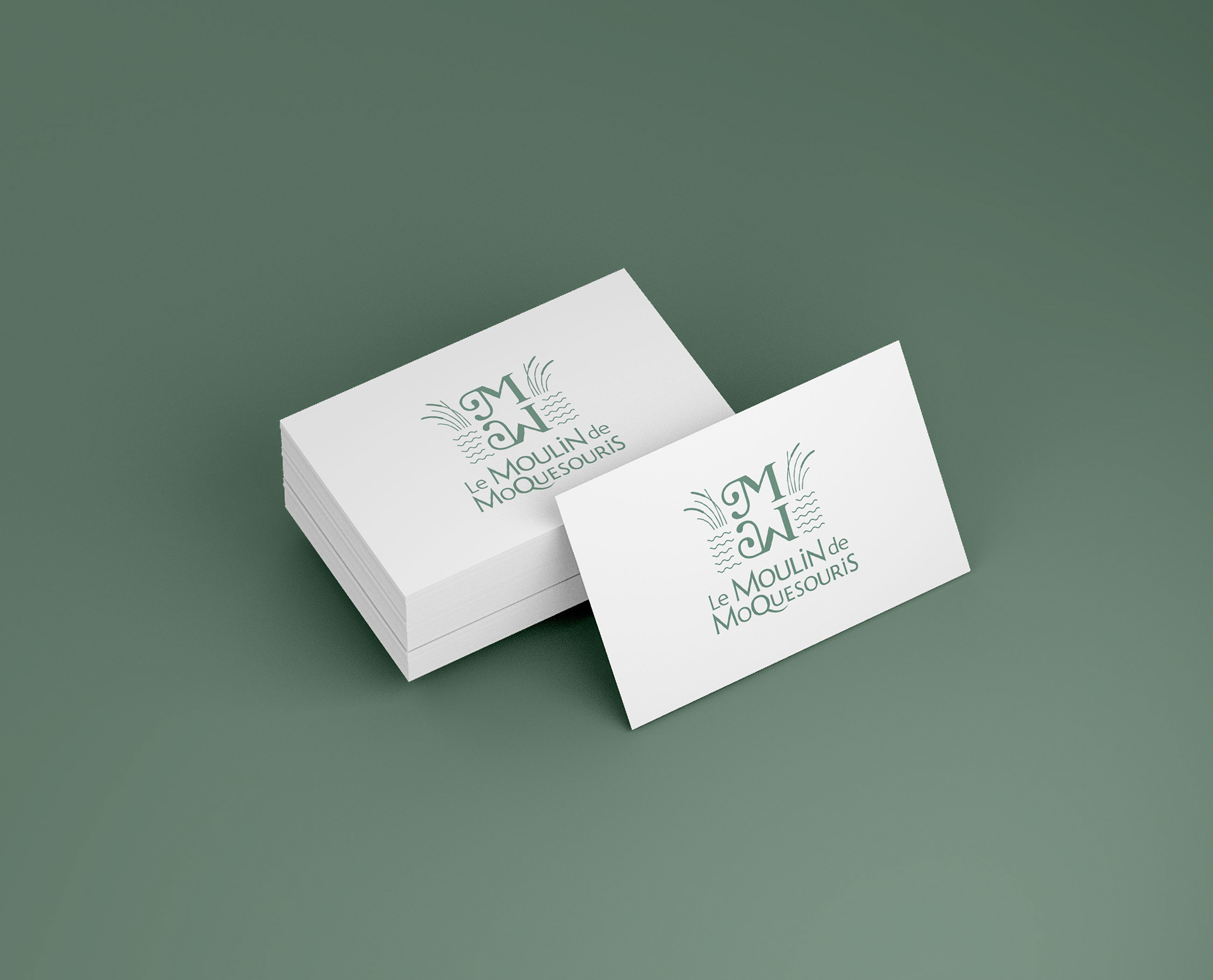 Cartes de visites Le Moulin de Moquesouris