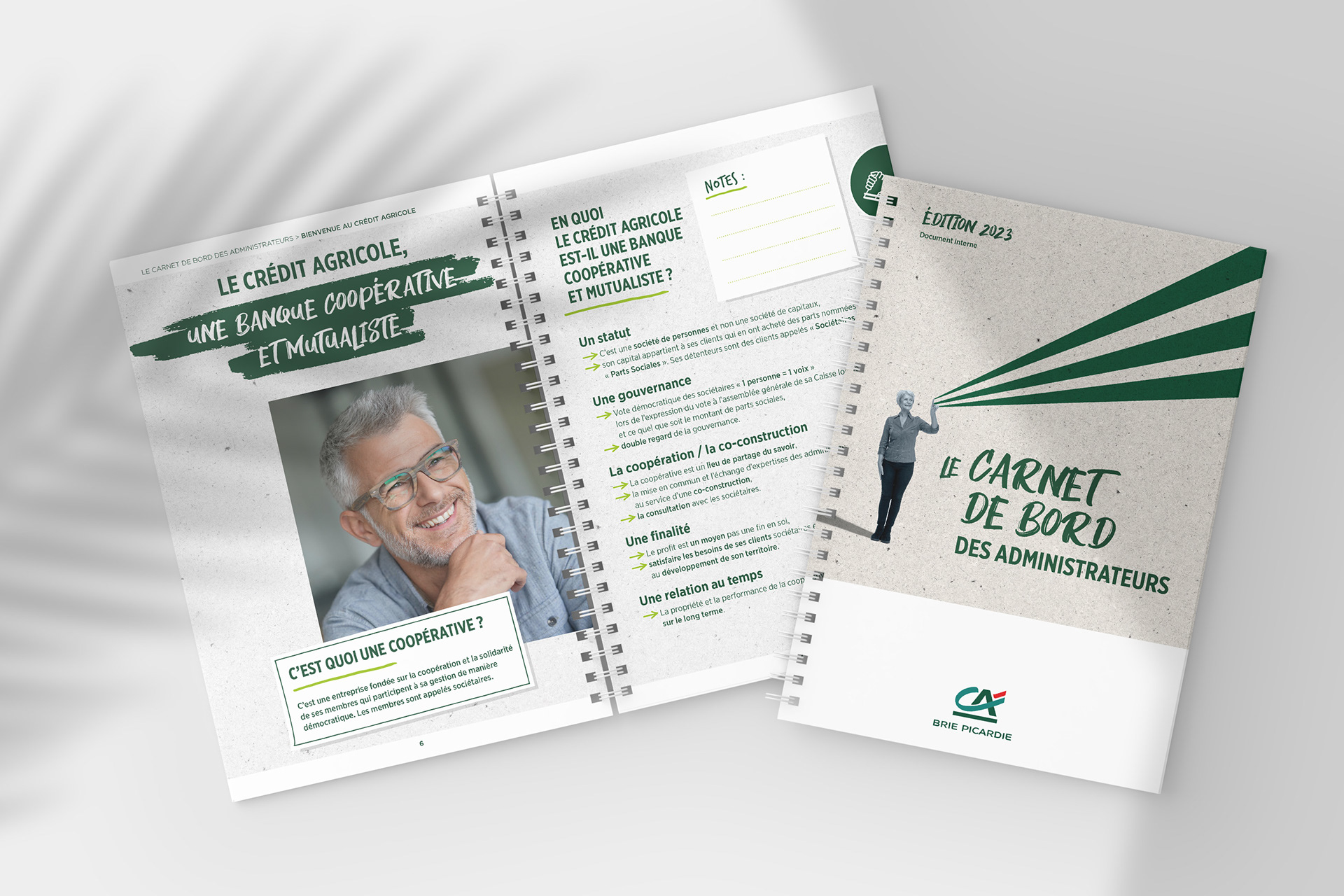 Crédit Agricole Brie Picardie : carnet de bord des Administrateurs