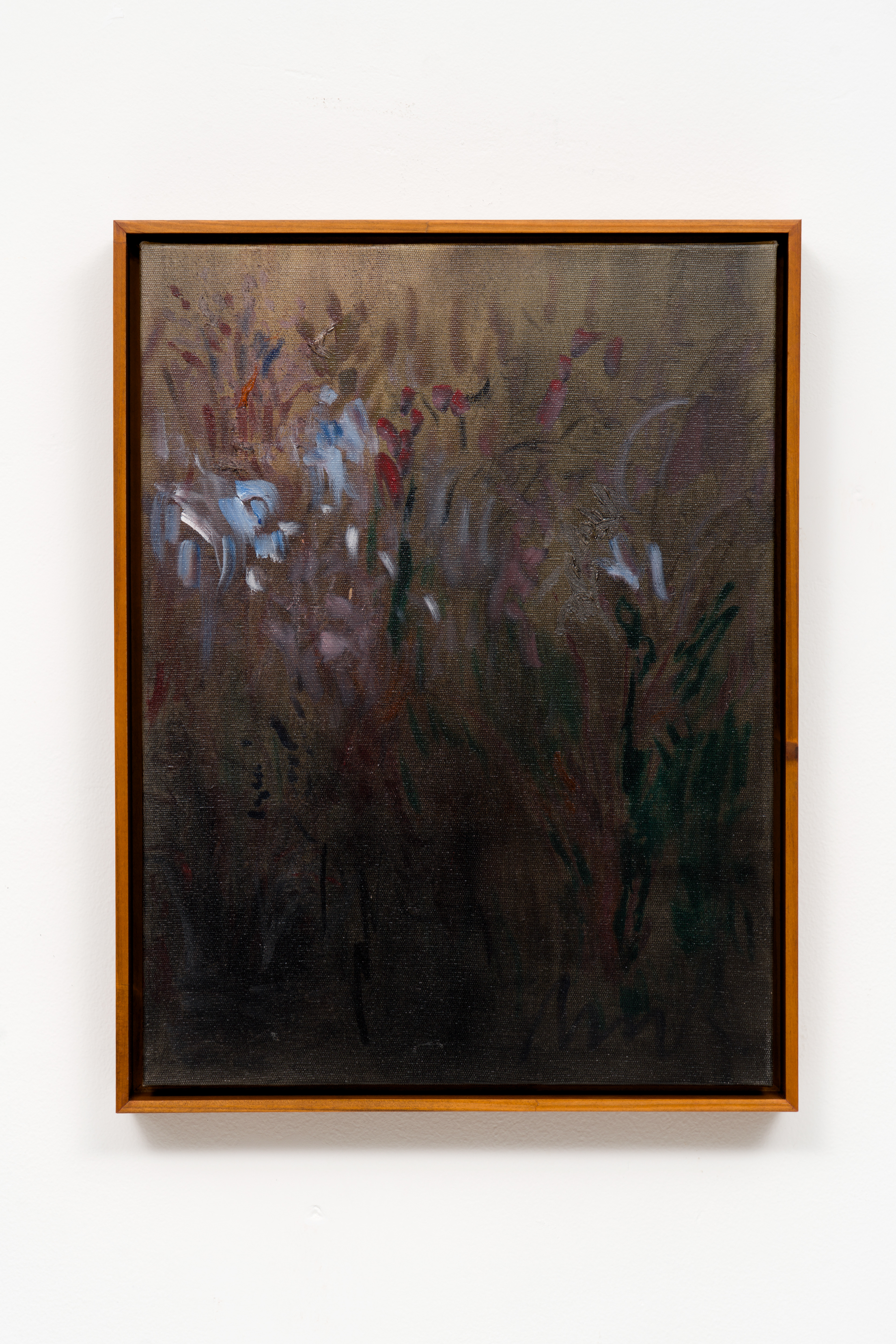 Pedro Diniz Kubitschek Quando o rio alaga a margem 2026 Óleo sobre tela 40 x 30 x 2  cm