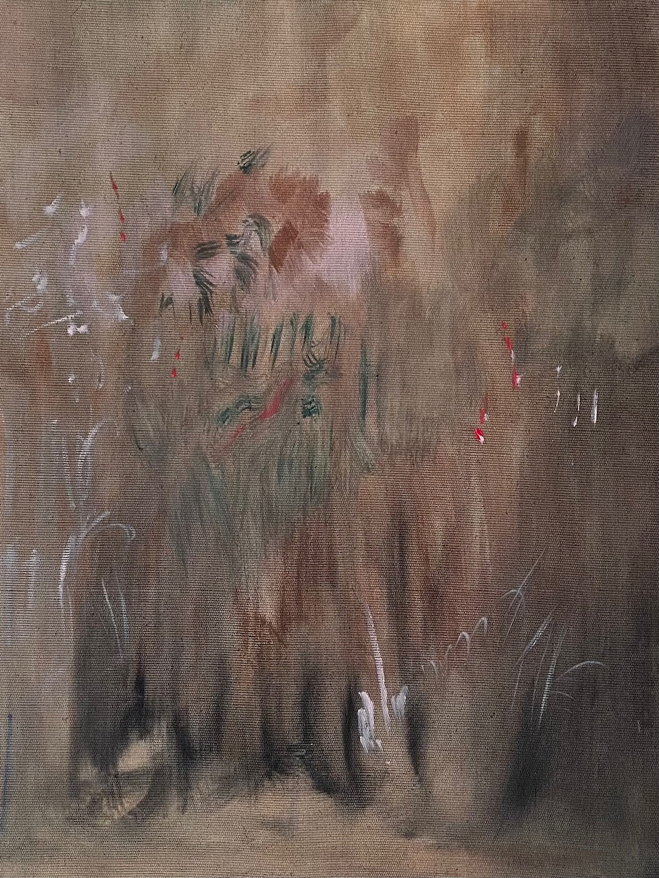 Pedro Diniz Kubitschek Nel fiume 2024 Oil on canvas / Óleo sobre tela 40 x 30 x 2 cm