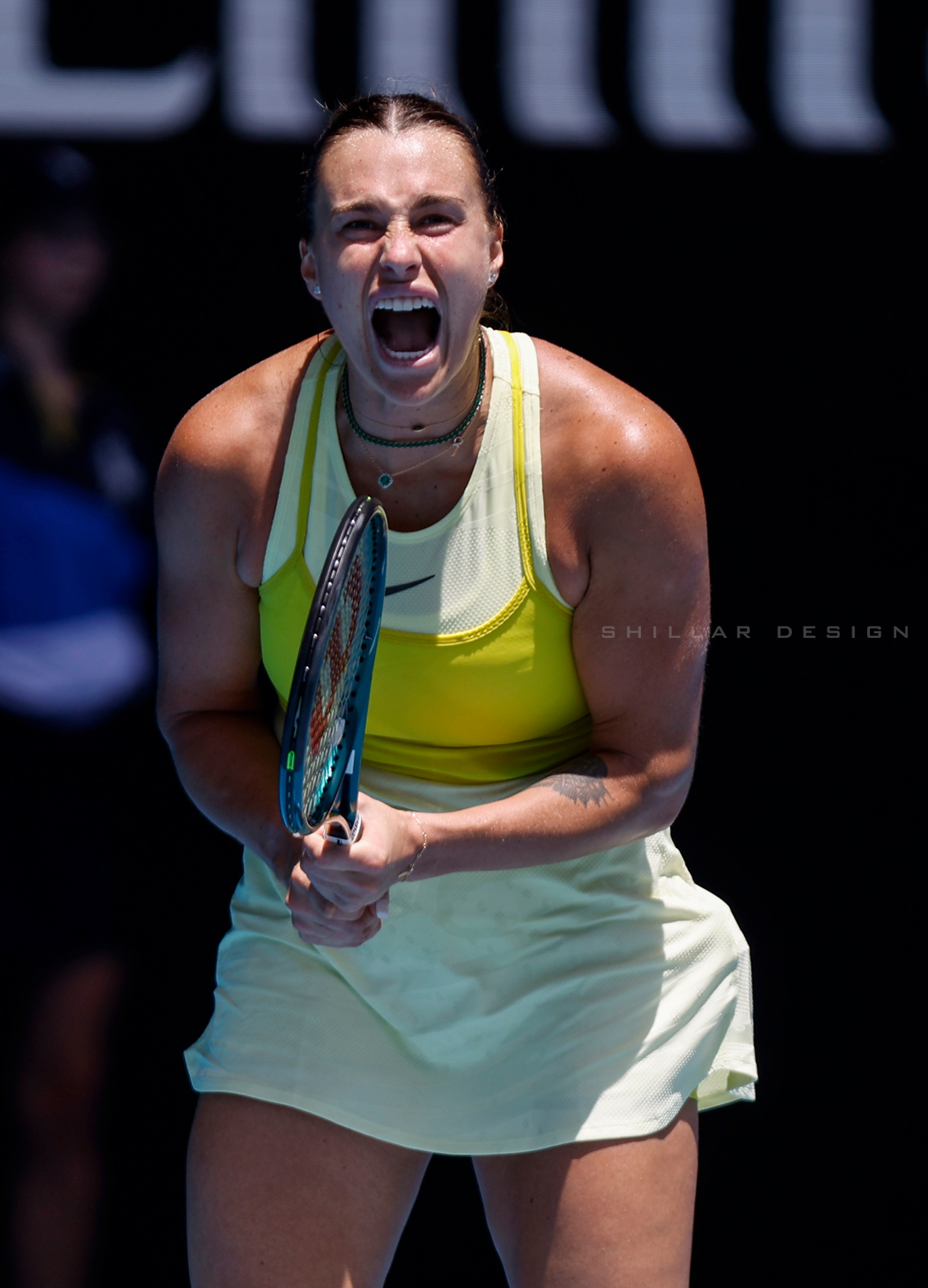 Aryna Sabalenka of Belarus, 3rd round, Jan. 17, 2025