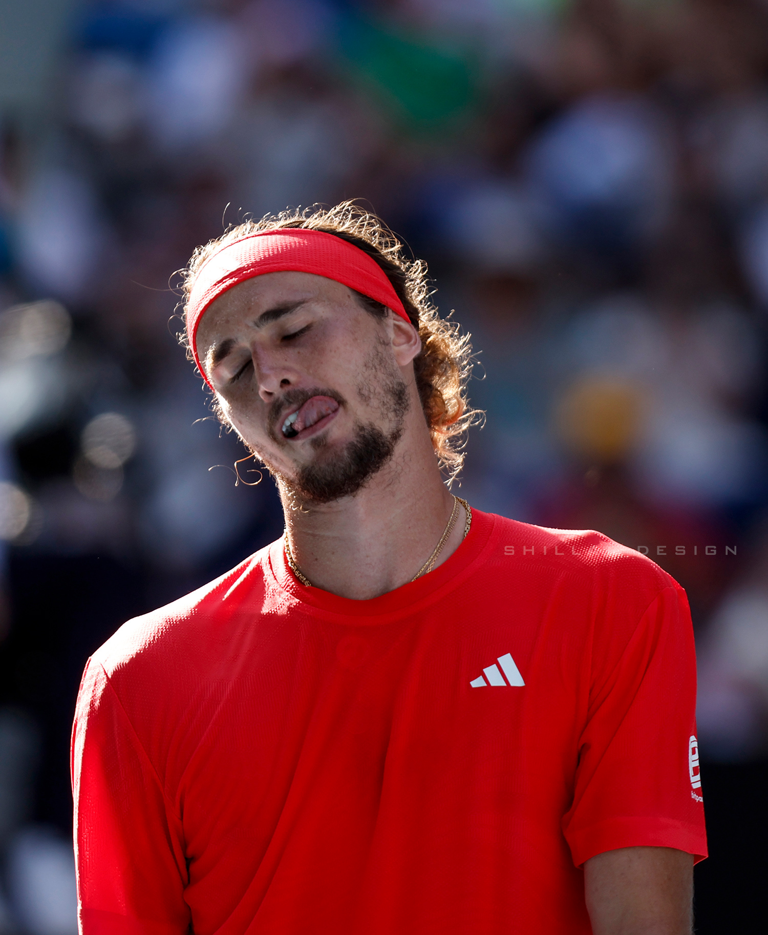 Alexander Zverev of Germany, quarterfinal, Jan. 21, 2025