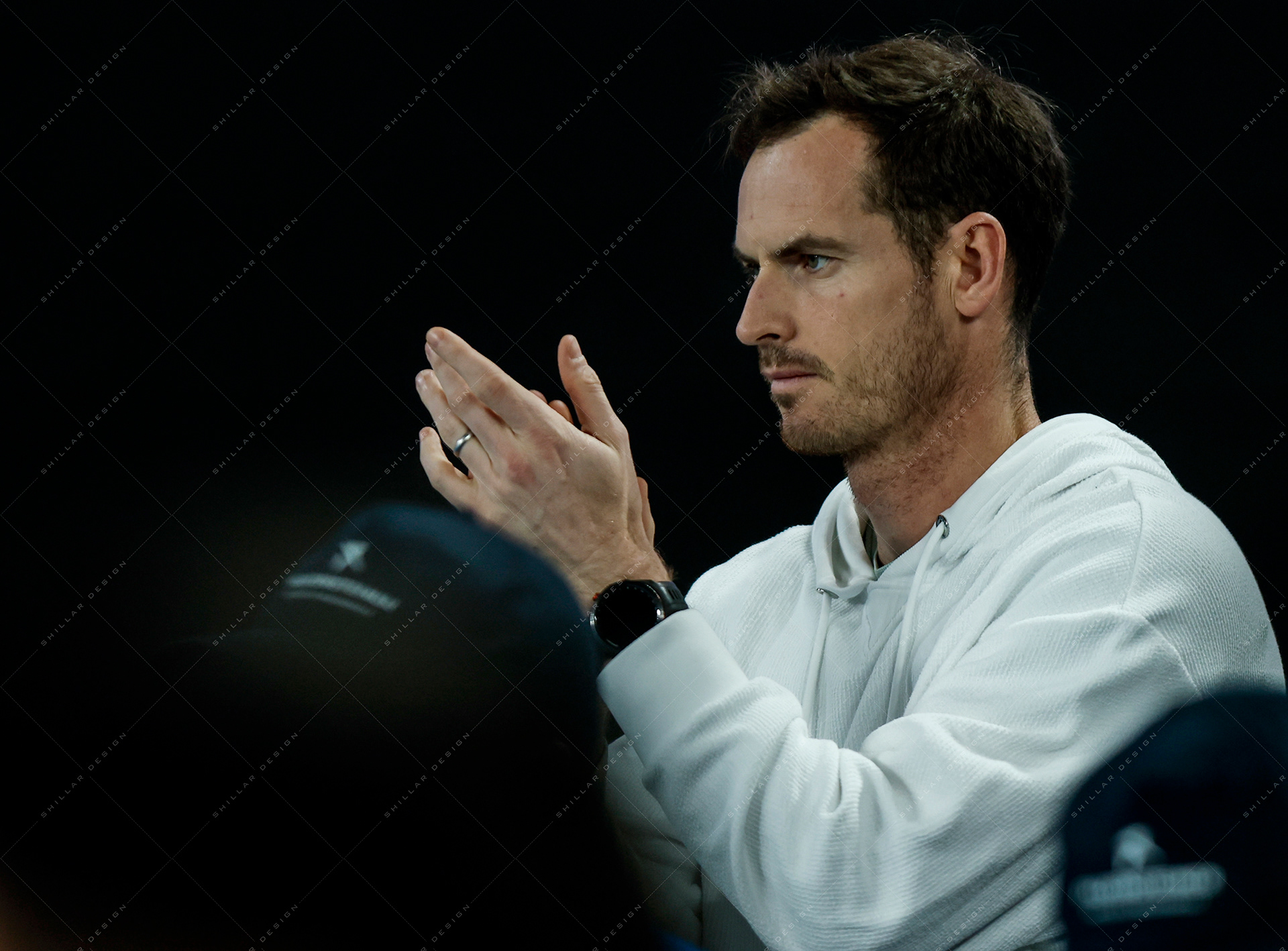 Andy Murray, quarterfinal, Jan. 21, 2025