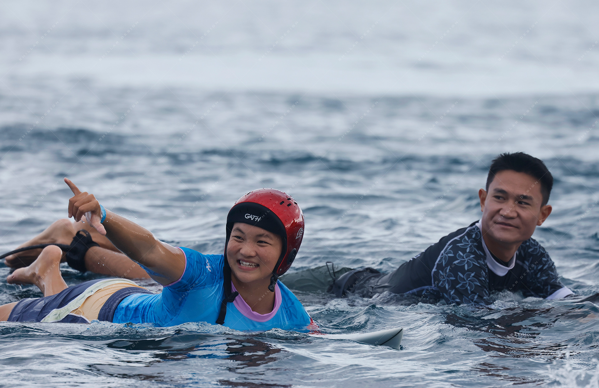Yang Siqi of China, after women's round 1 heat, July 27, 2024