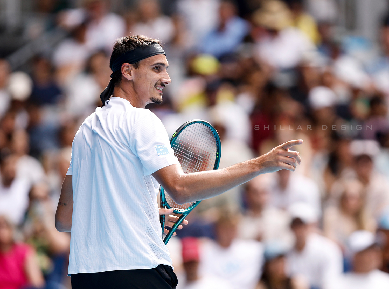 Lorenzo Sonego of Italy, 4th round, Jan. 20, 2025