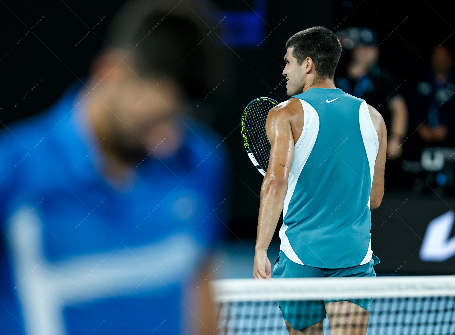 Novak Djokovic vs Carlos Alcaraz, quarterfinal, Jan. 21, 2025