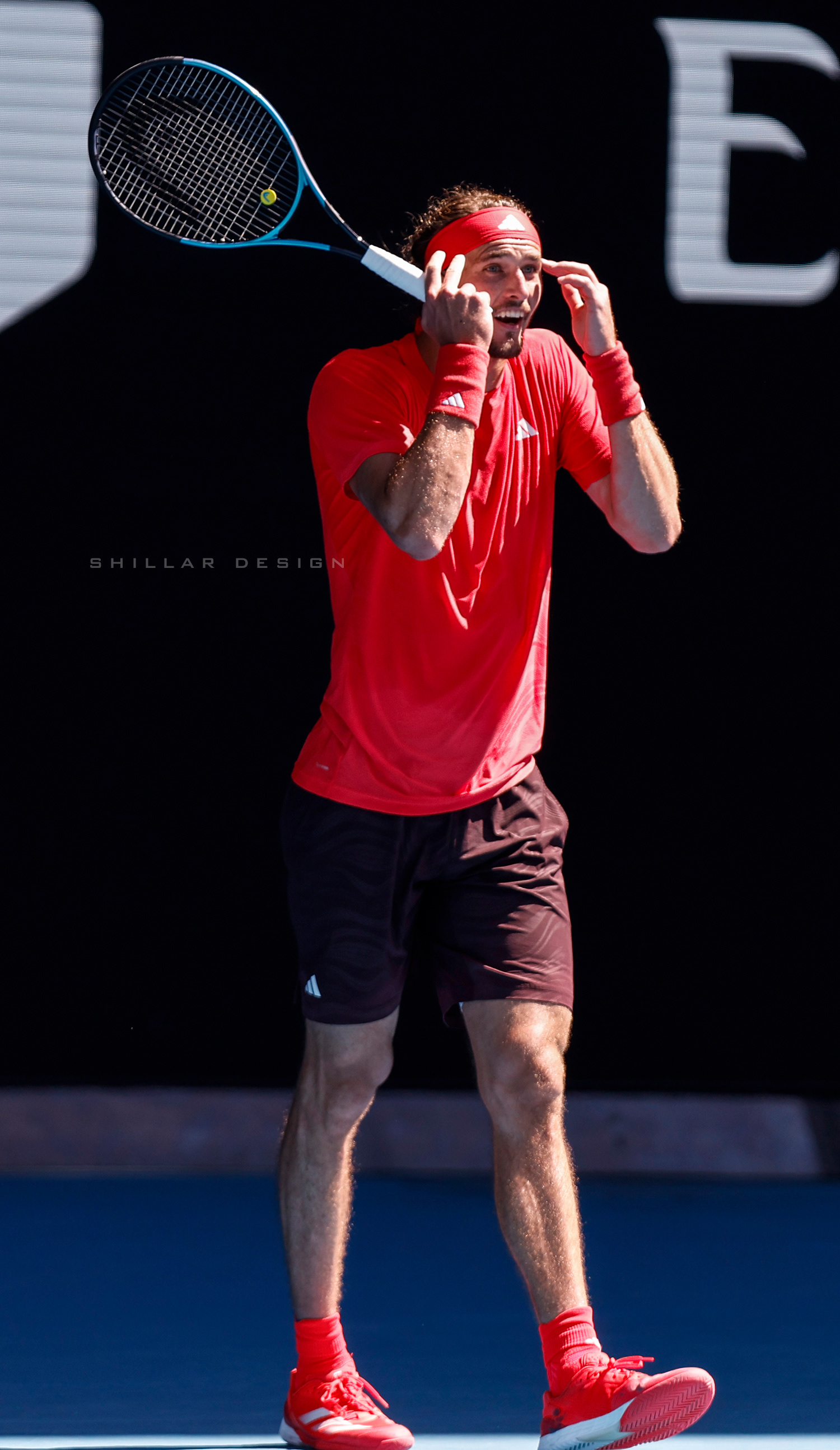 Alexander Zverev of Germany, quarterfinal, Jan. 21, 2025