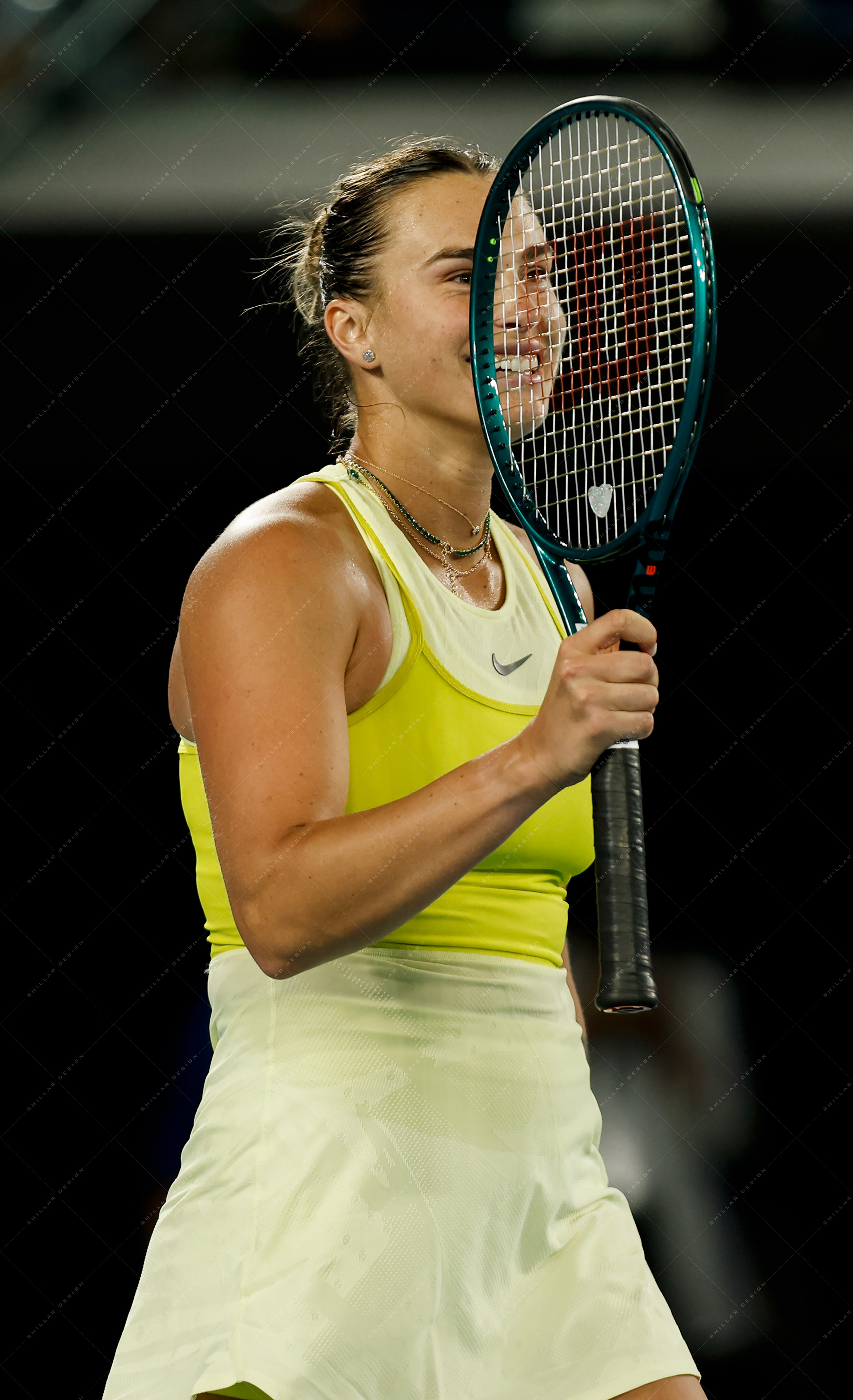 Aryna Sabalenka of Belarus, semifinal, Jan. 23, 2025