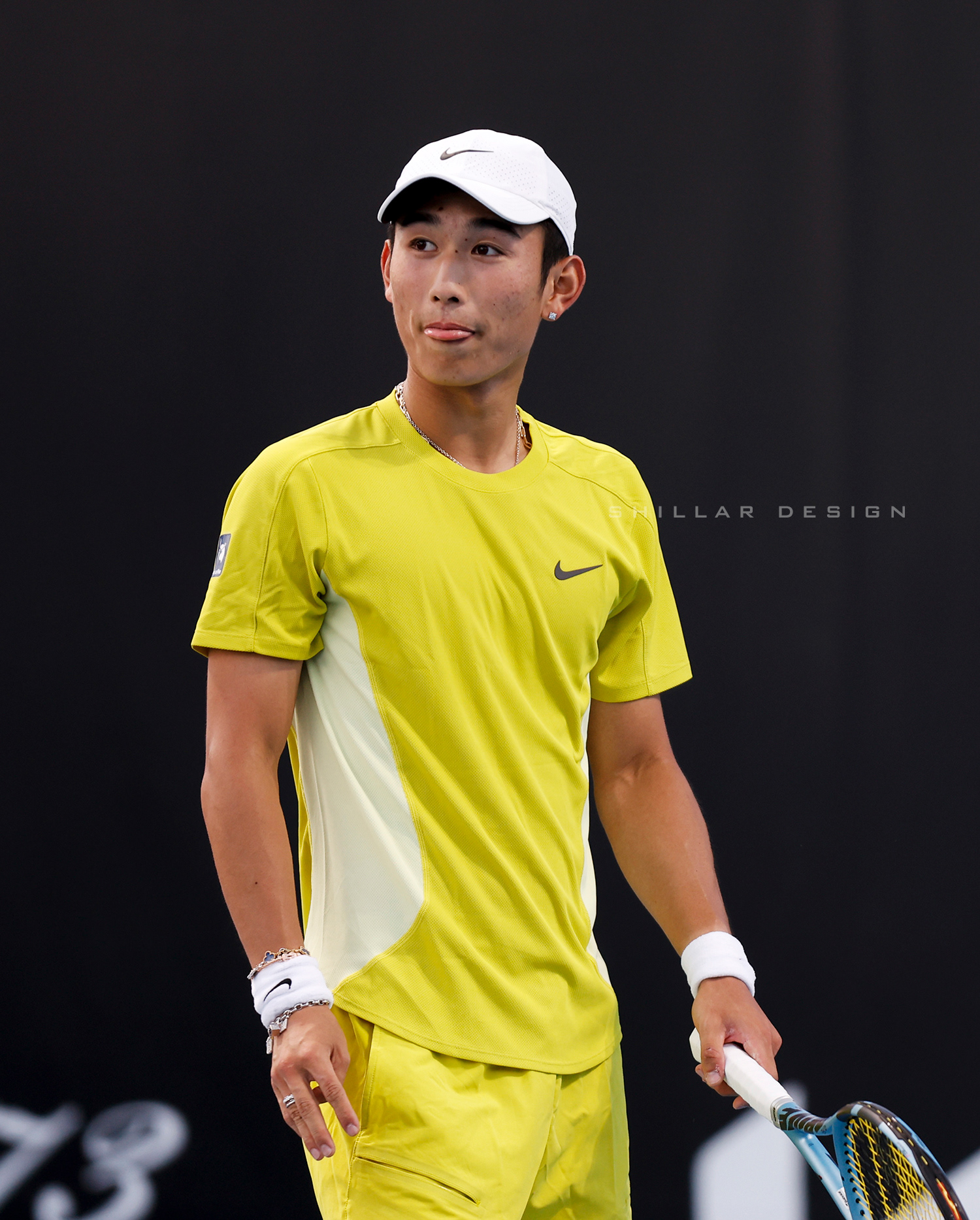 Shang Juncheng of China, 1st round, Jan. 13, 2025