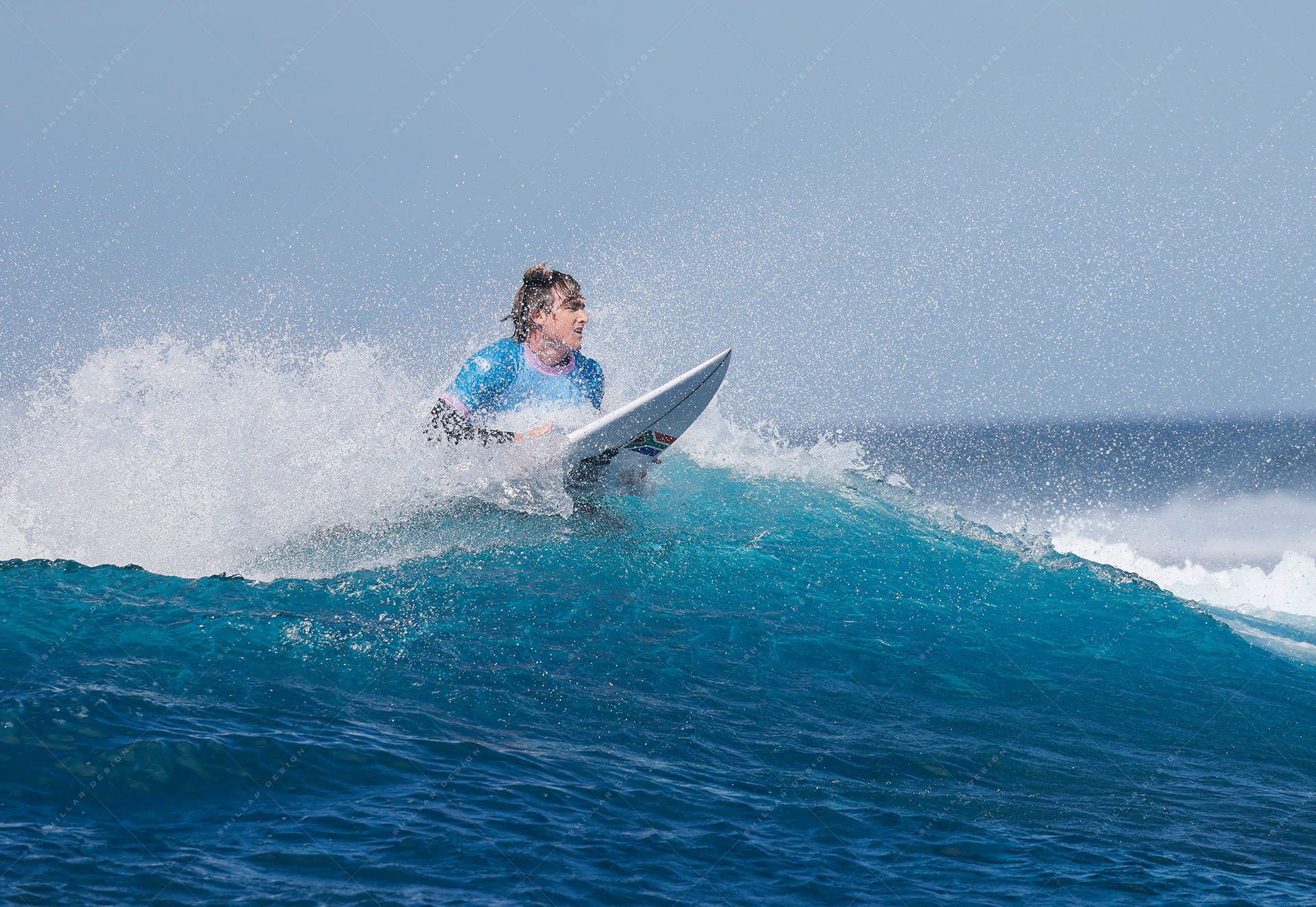 Matthew McGillivray of South Africa, round 2 heat, July 28, 2024