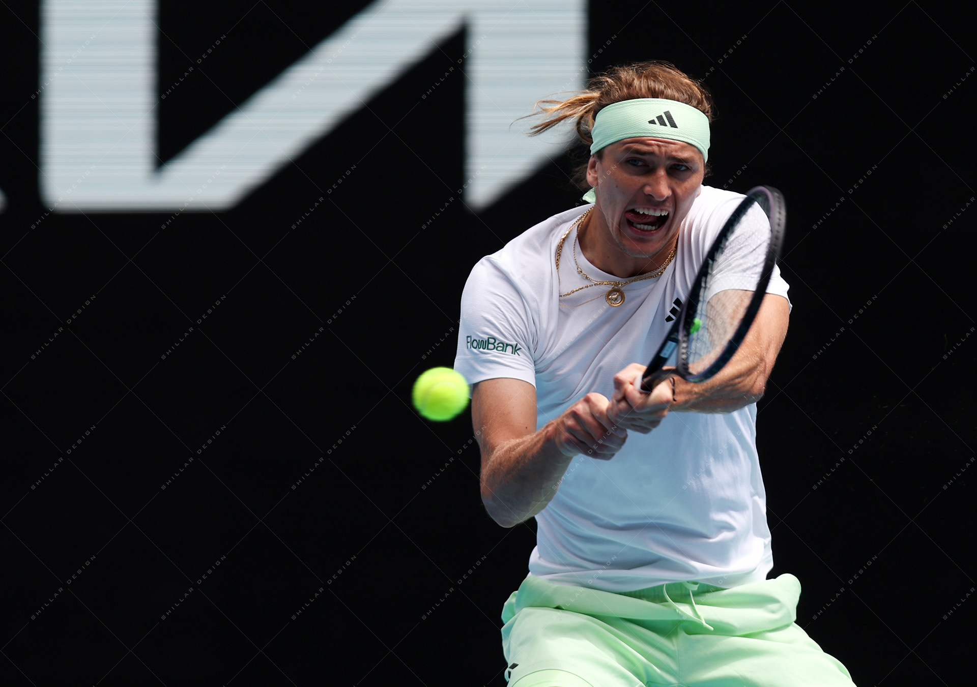 Alexander Zverev of Germany, 2nd round, Jan. 18, 2024