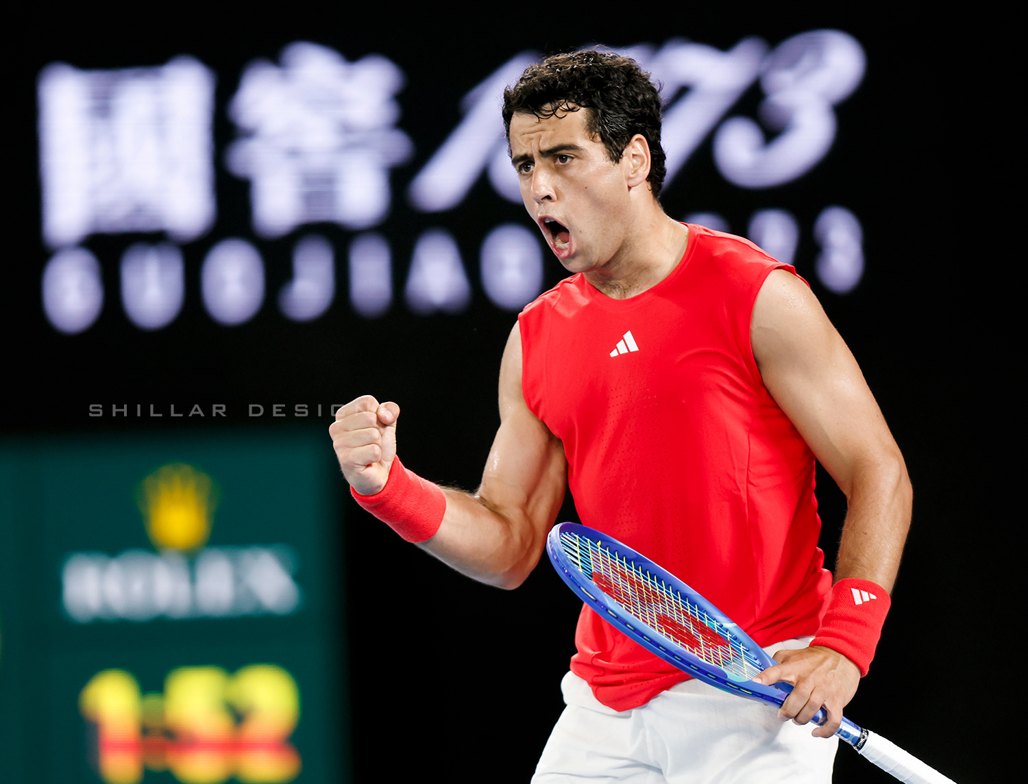 Jaume Munar of Spain, 1st round, Jan. 12, 2025