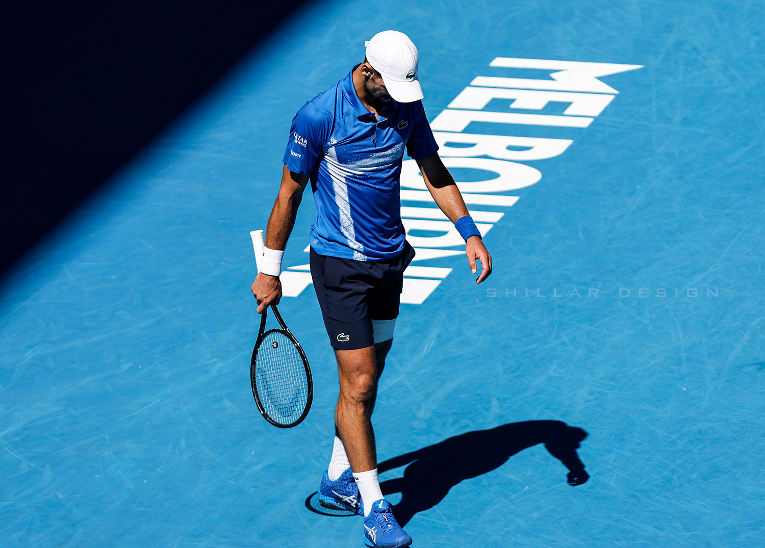 Novak Djokovic of Serbia, semifinal, Jan. 24, 2025