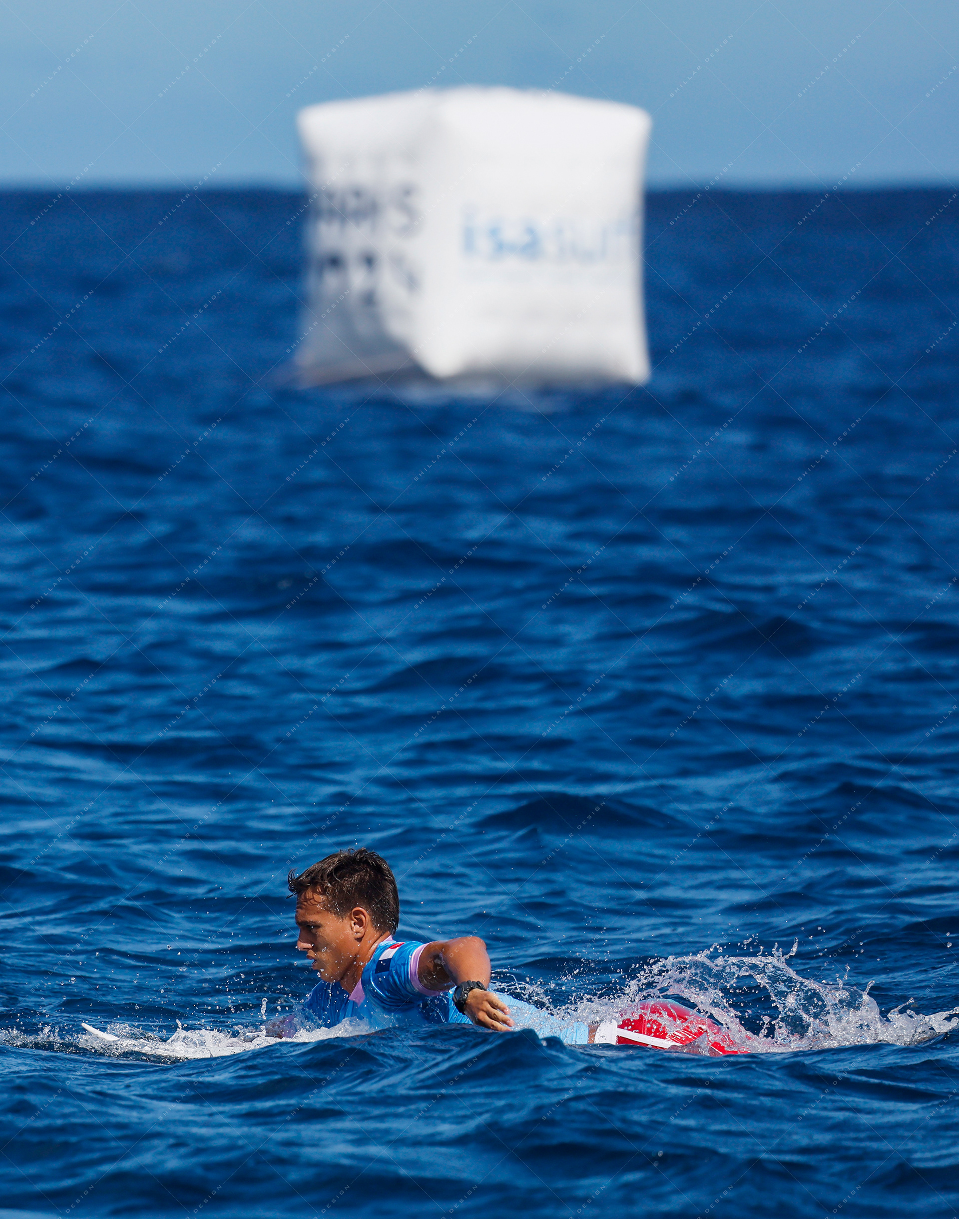 Kauli Vaast of France, before men's semifinals, Aug. 5, 2024