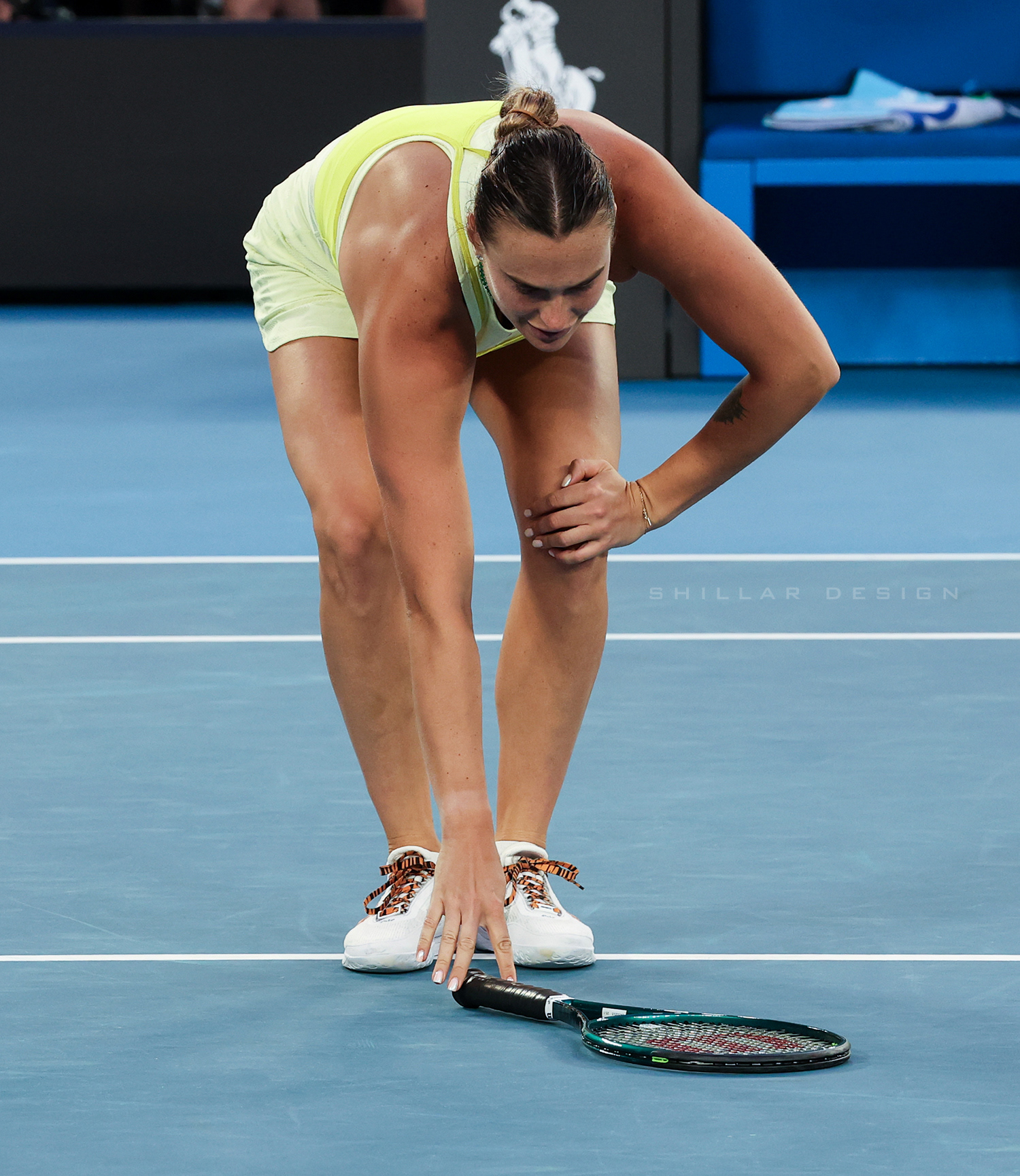 Aryna Sabalenka of Belarus, women's singles final, Jan. 25, 2025