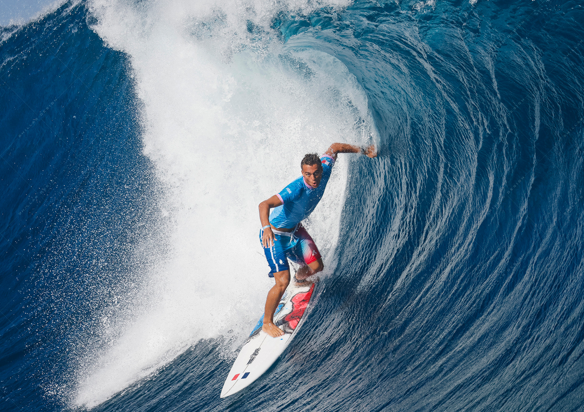Kauli Vaast of France, round 3 heat, July 29, 2024