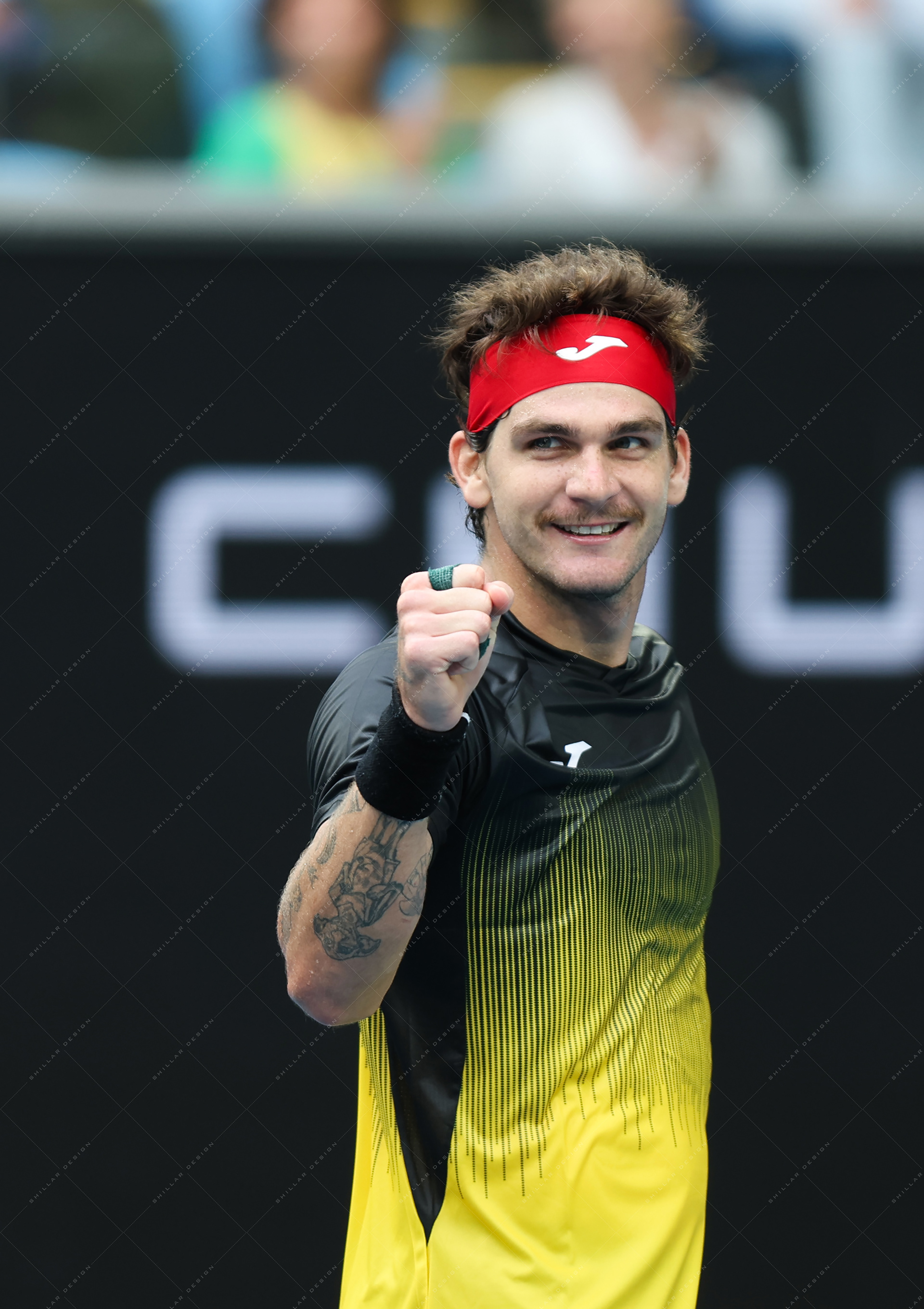 Thiago Seyboth Wild of Brazil, 1st round, Jan. 14, 2024
