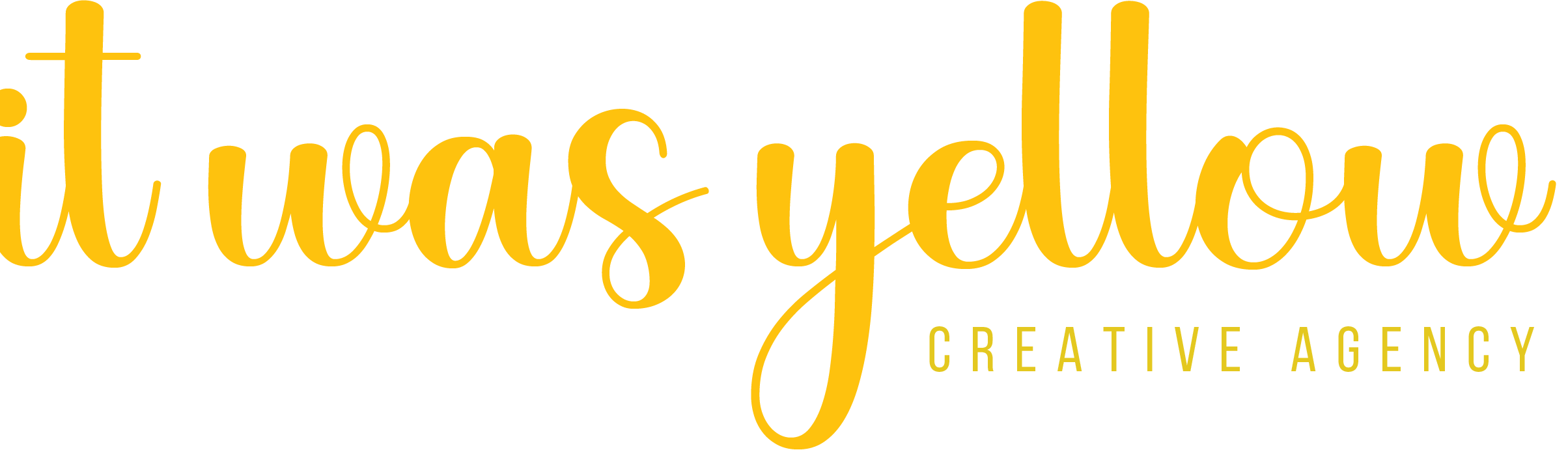 It was Yellow - Creative Agency