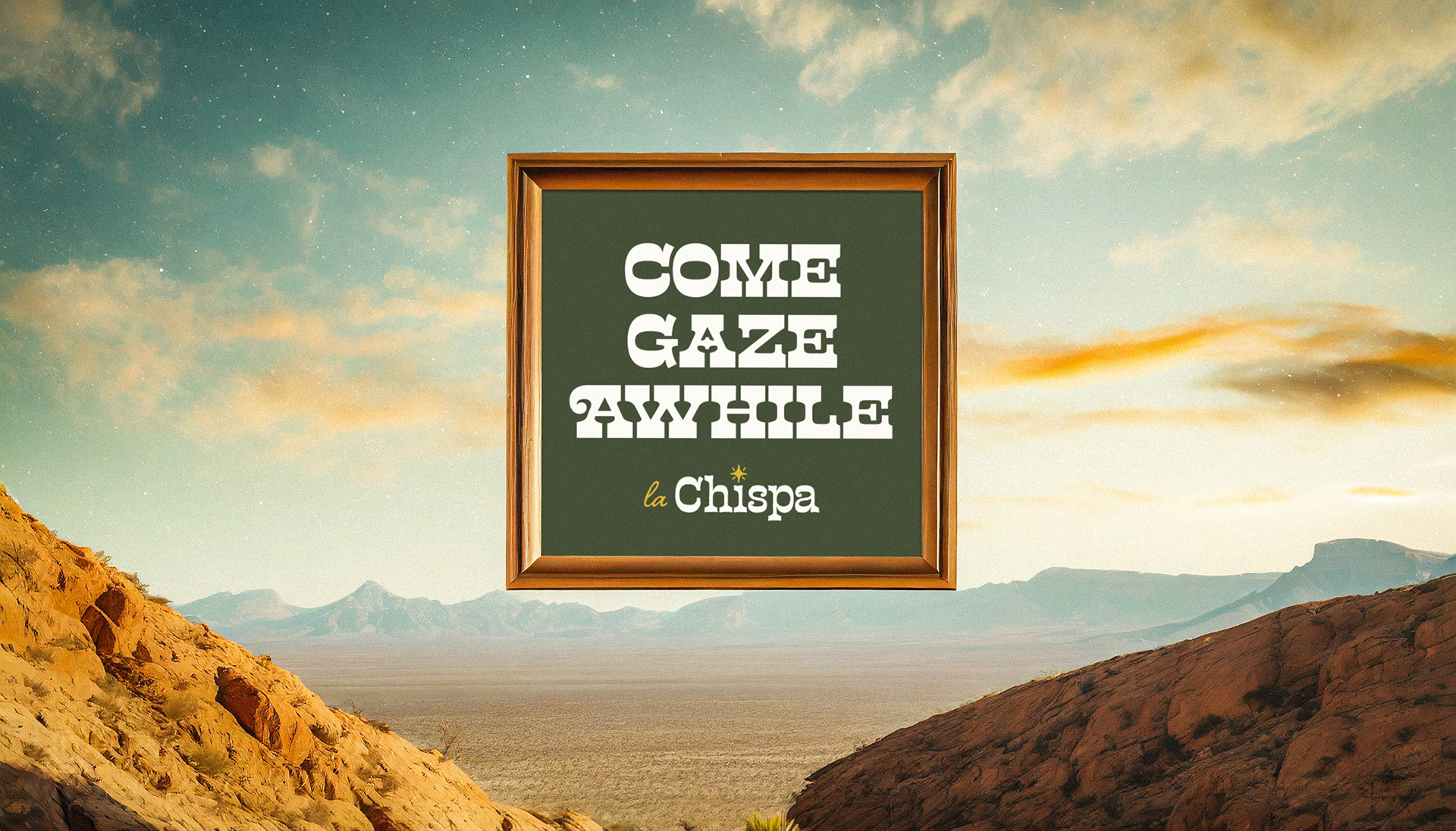 Poster design for La Chispa with logo and brand identity design by Chris Atkins Design