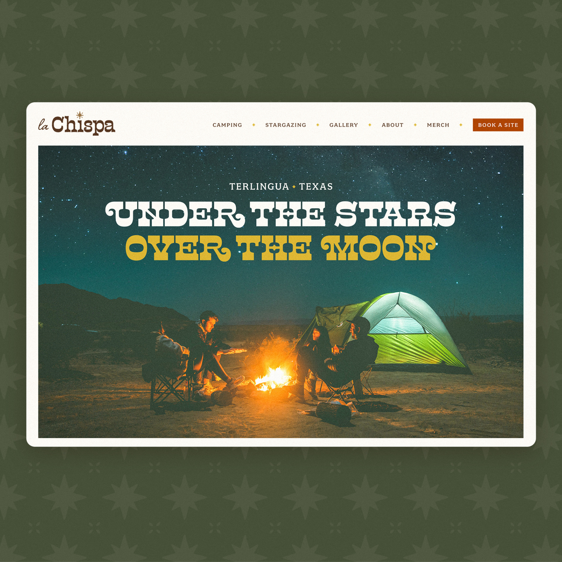Web design for La Chispa with logo and brand identity design by Chris Atkins Design