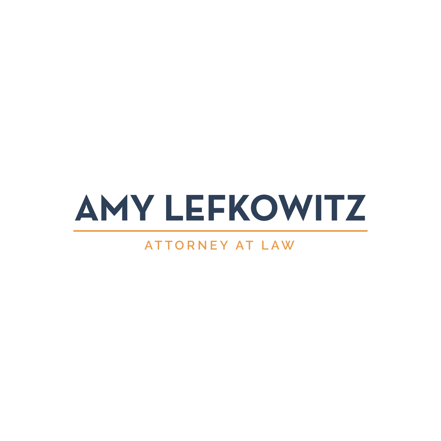 Amy Lefkowitz - Attorney Logo Design