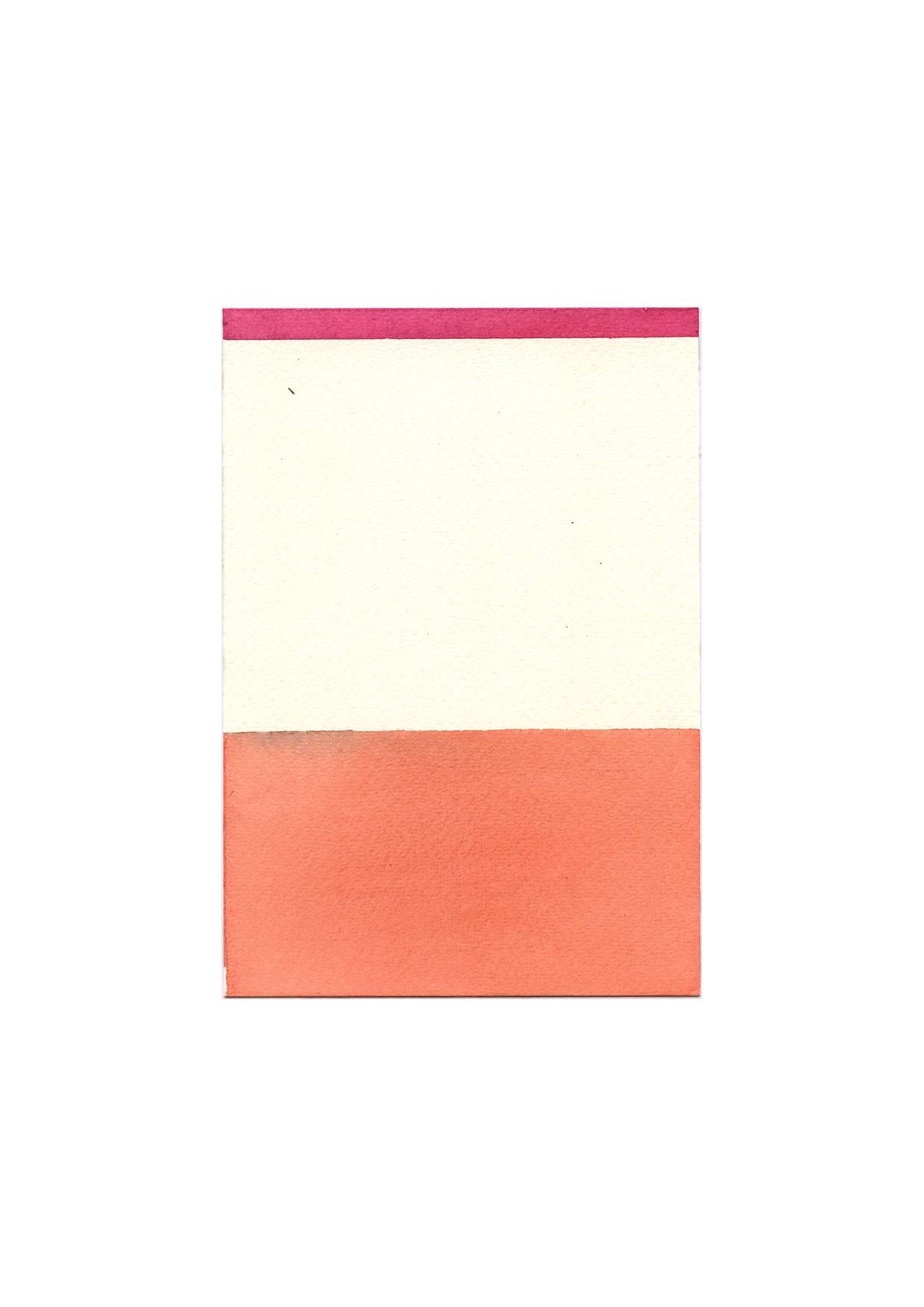 Sem título, 2018. Aquarela sobre papel. 20 x 18,5 cm